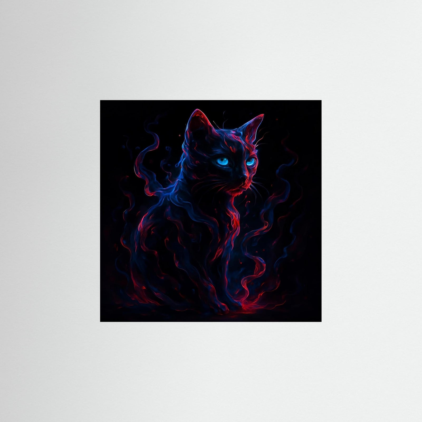 Mystic Whiskers als rahmenlose Wandkunst