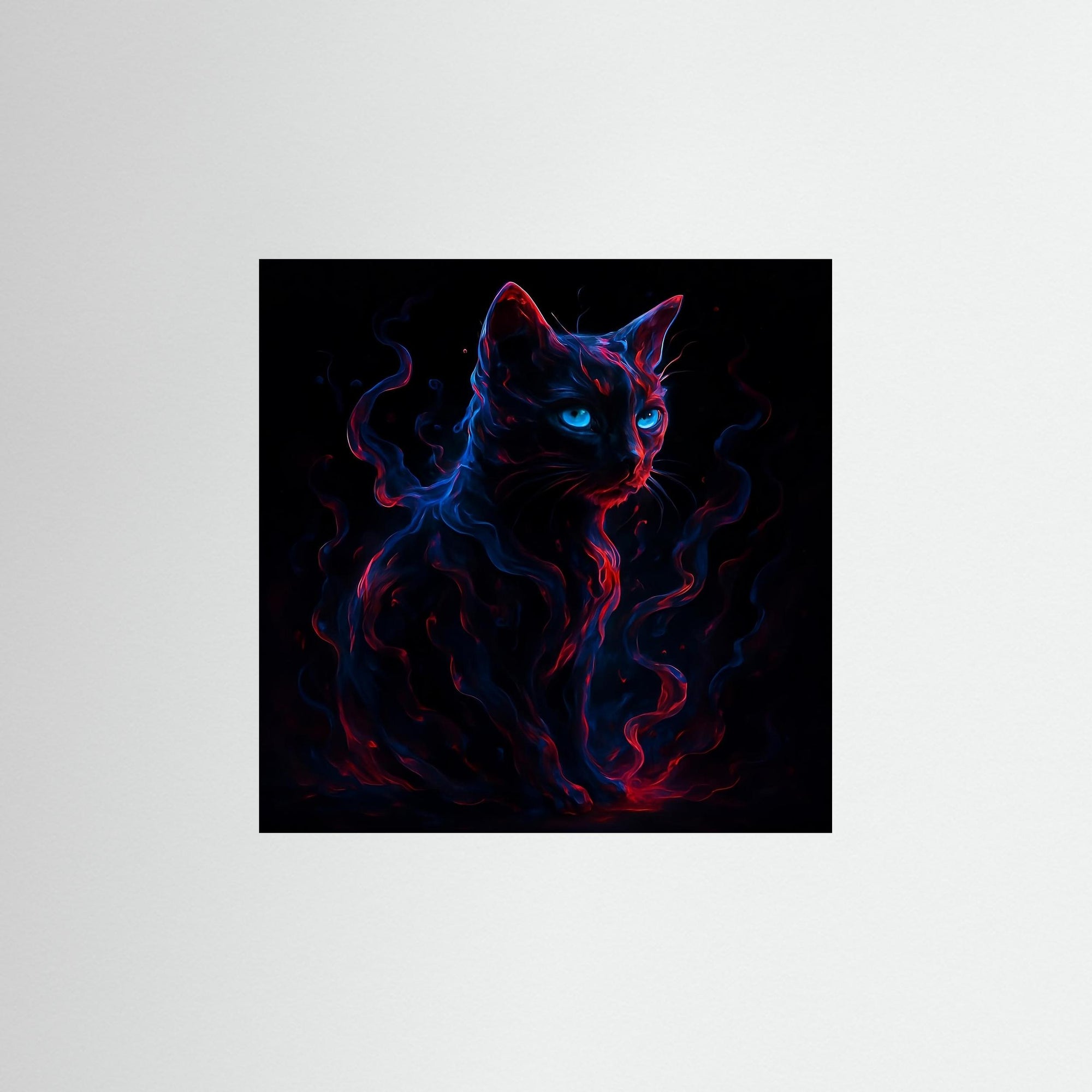 Mystic Whiskers als rahmenlose Wandkunst