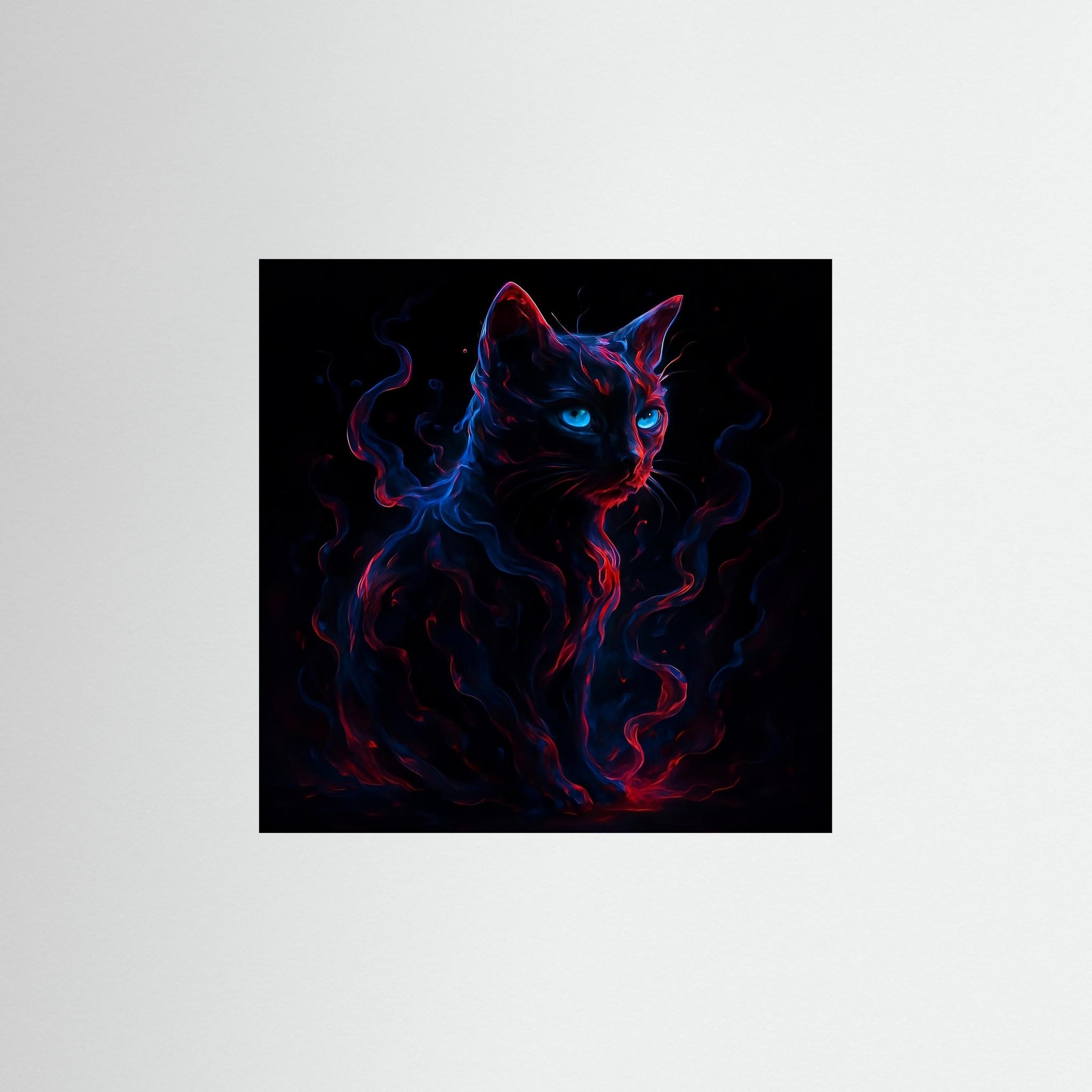 Mystic Whiskers als rahmenlose Wandkunst