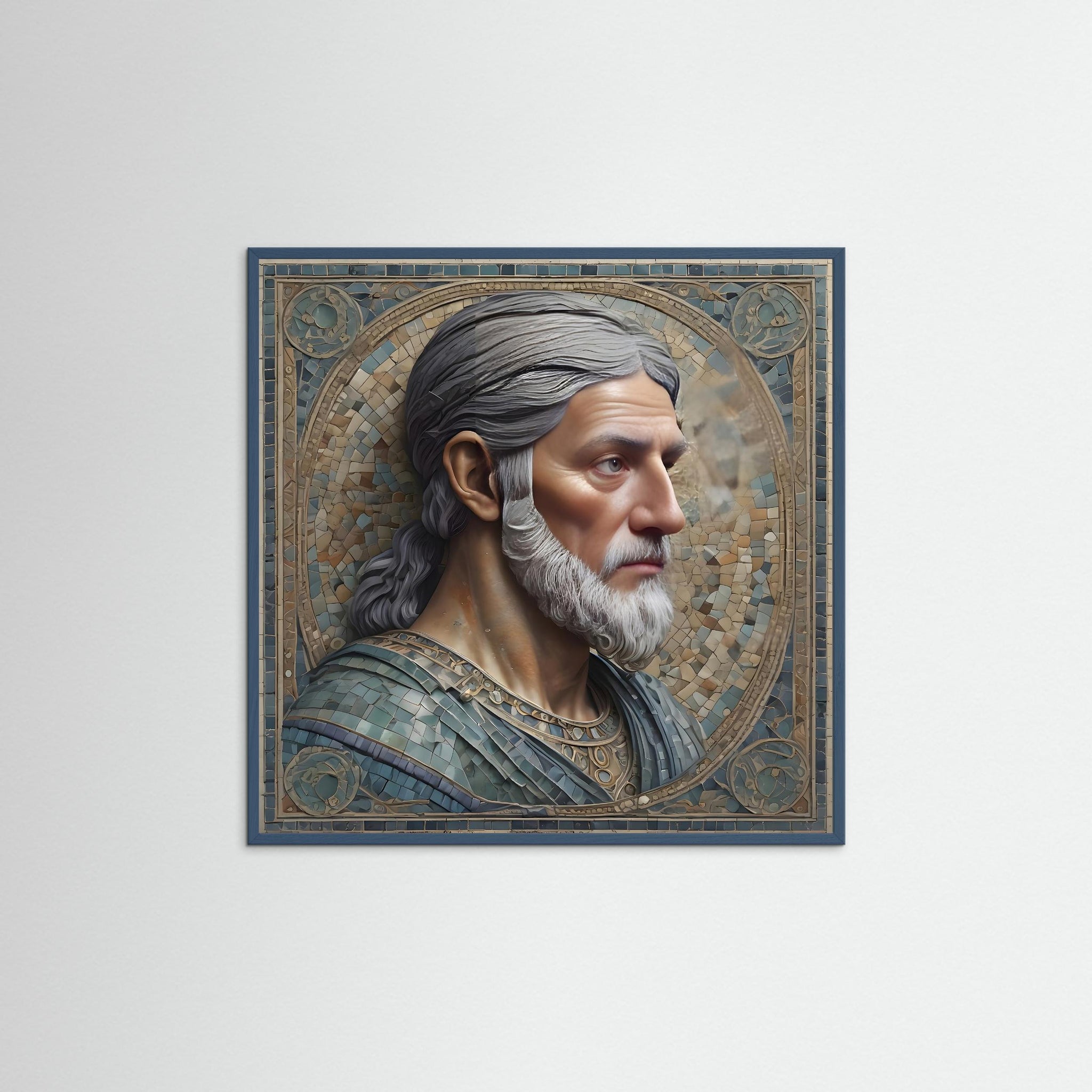 Mosaic of Time – AI Art (Print)