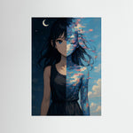 Fragmented Sky – AI Art (Print)