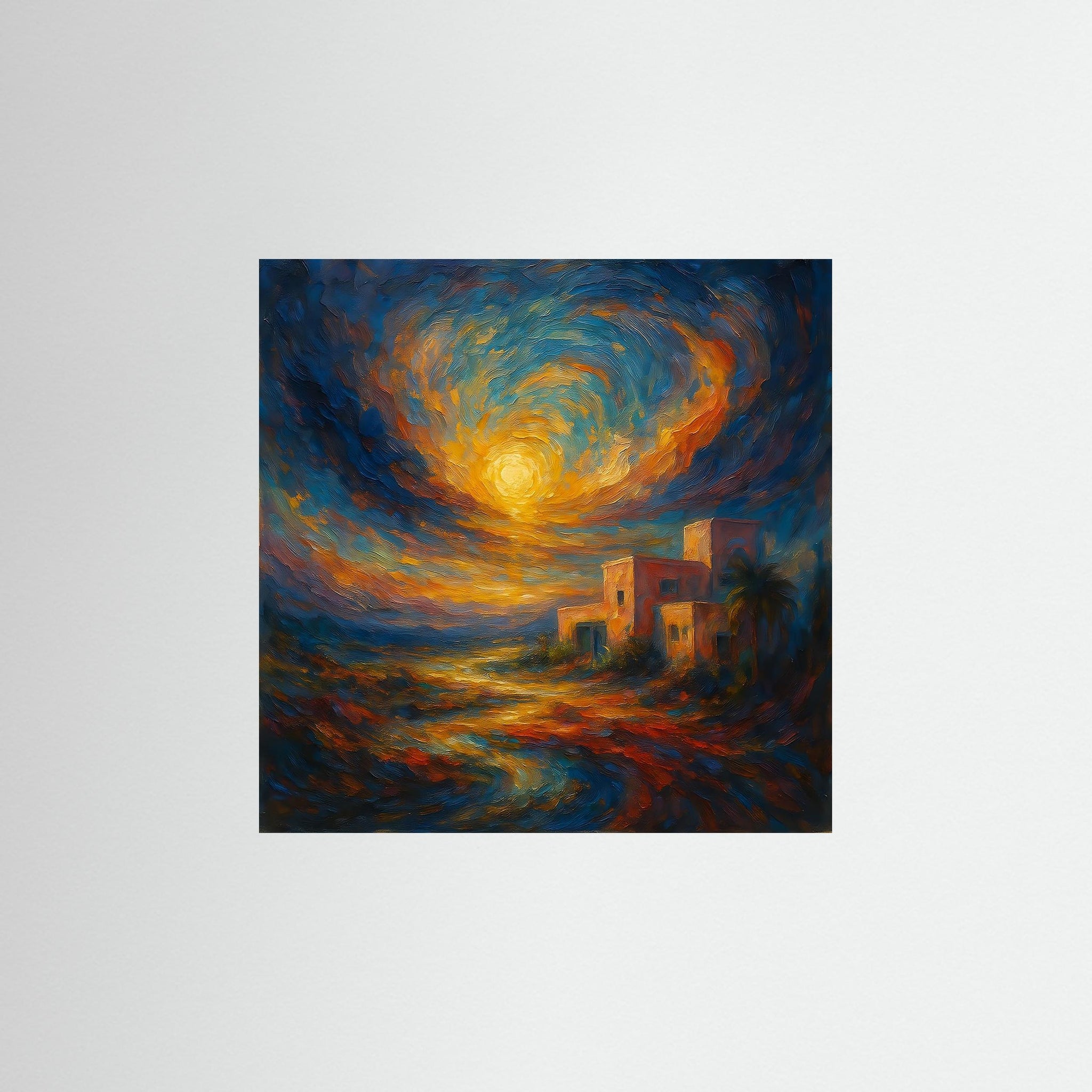Desert Glow – AI Art (Print)