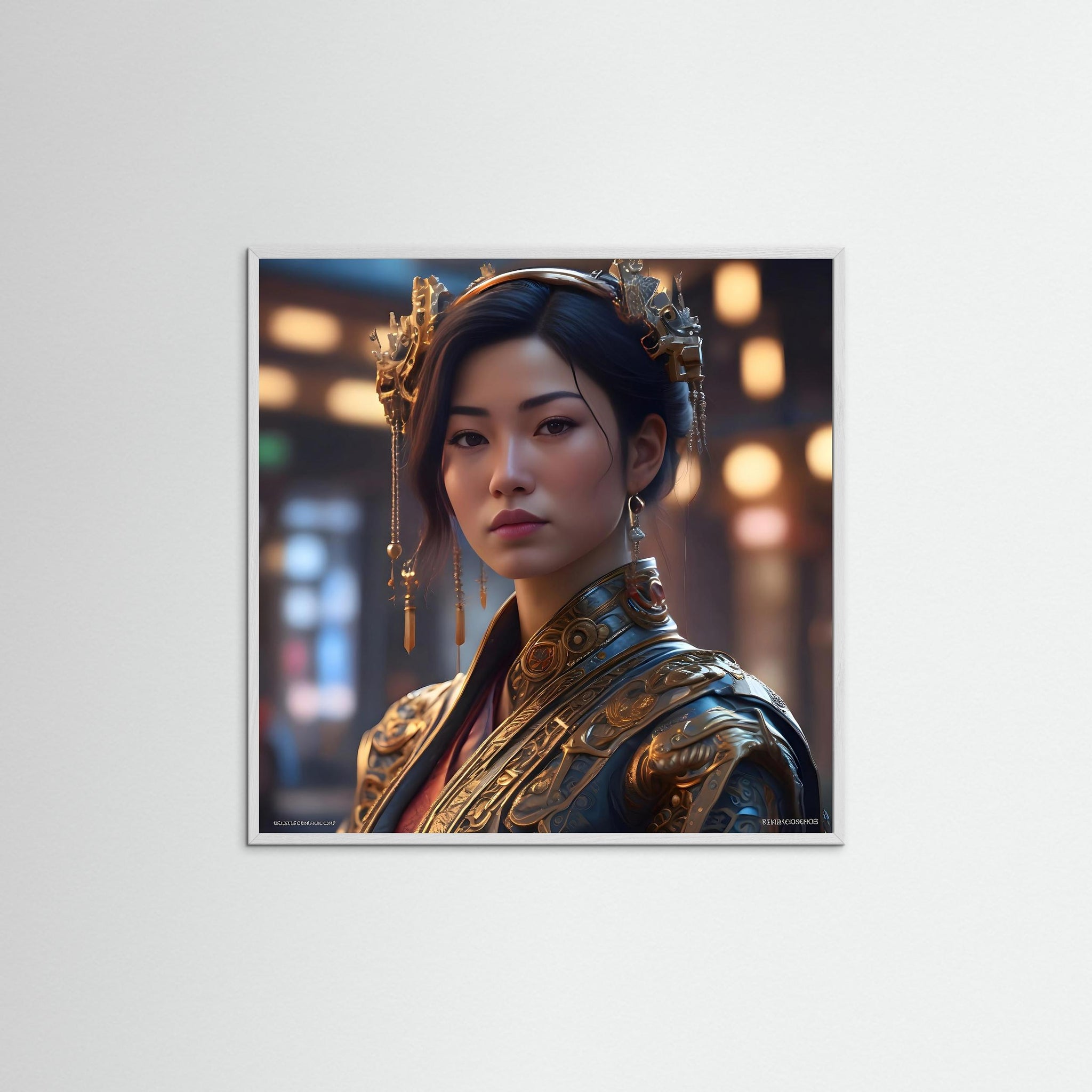 Eastern Empress – AI Art (Print)