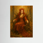 Queen of Autumn als rahmenlose Wandkunst
