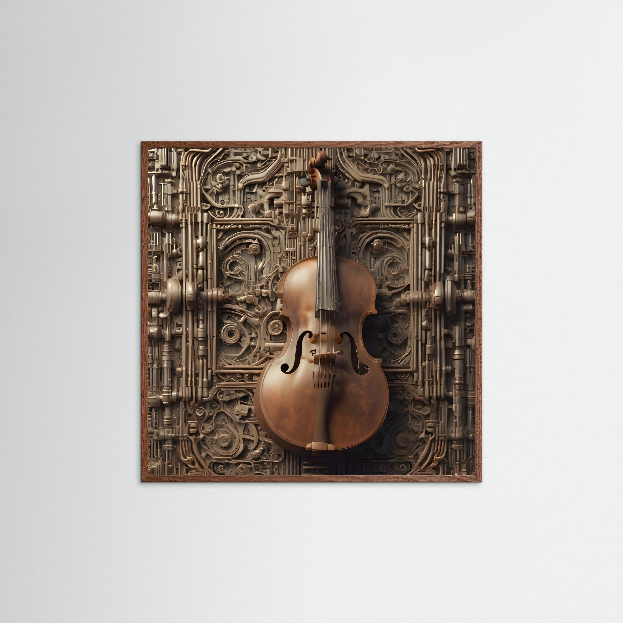 Industrial Sonata – AI Art (Print)