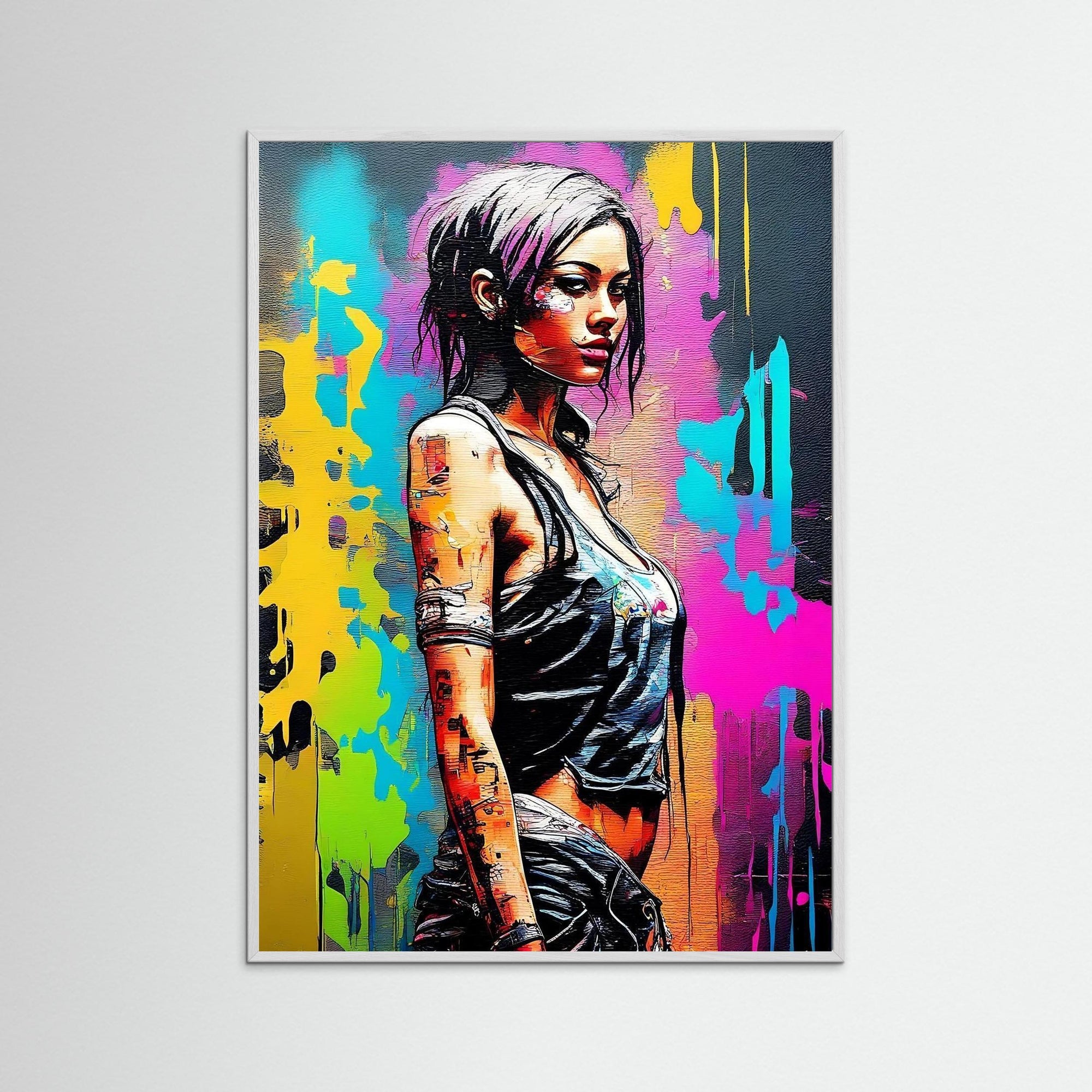 Graffiti Soul – AI Art (Print)