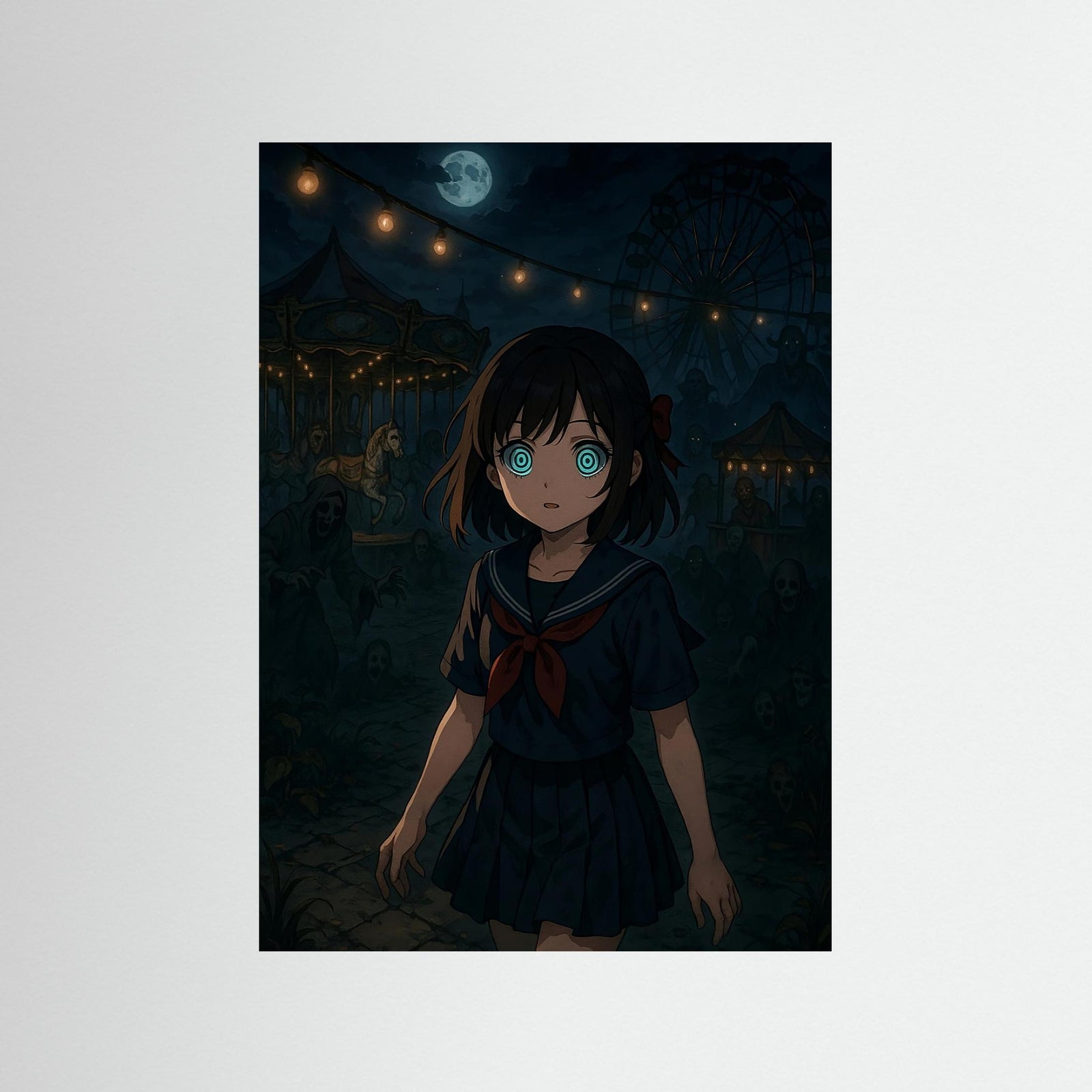 Hypnoticed – AI Art (Print)