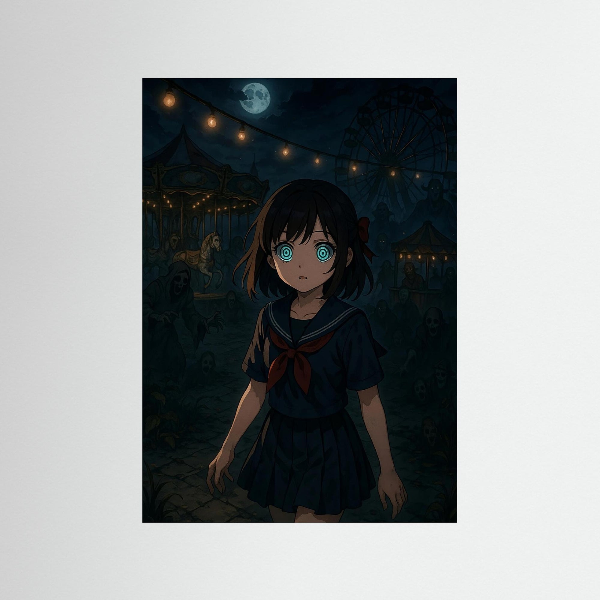 Hypnoticed – AI Art (Print)