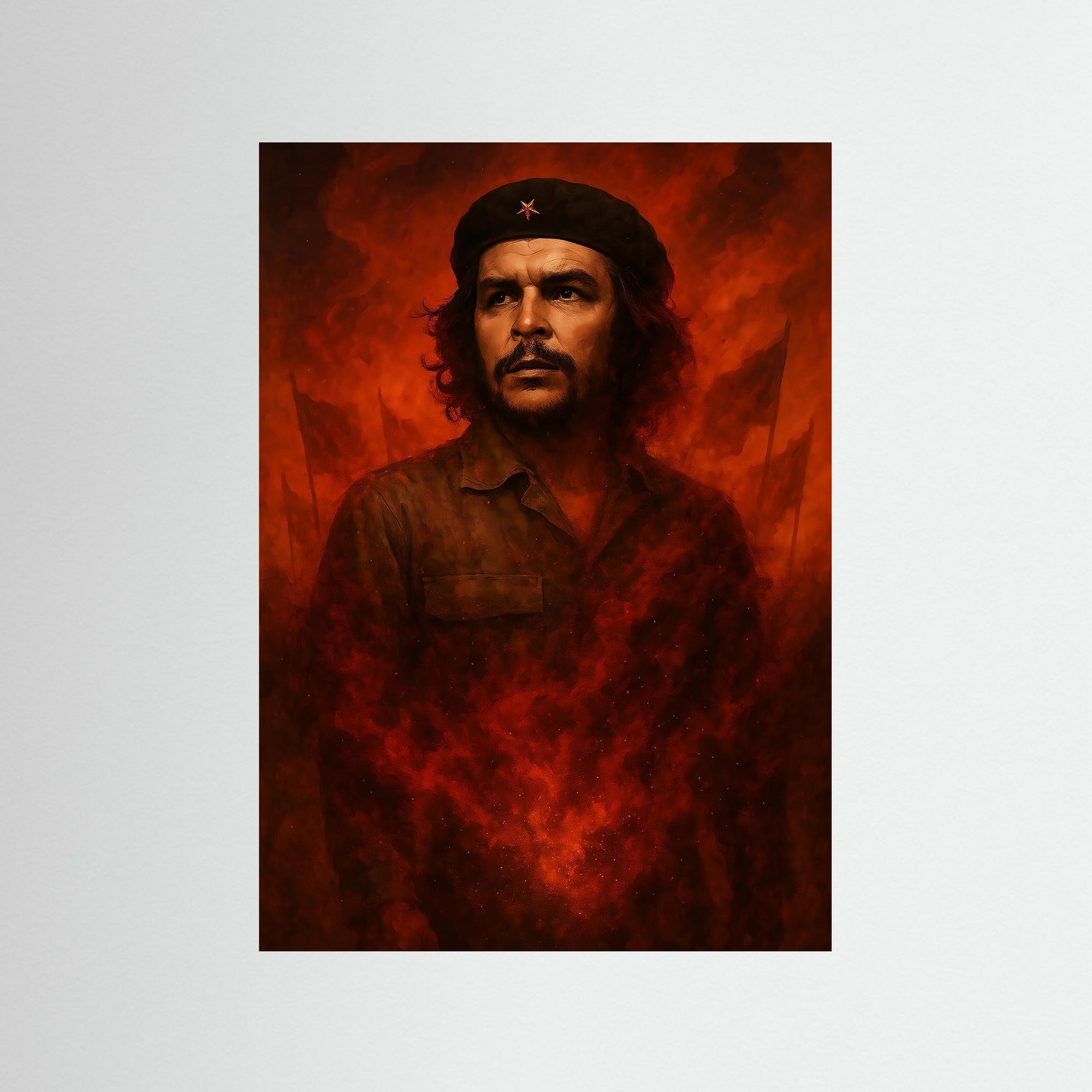 Revolutionary Flame als rahmenlose Wandkunst