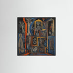 Ritual of Shapes als rahmenlose Wandkunst