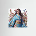 Sakura Elegance als rahmenlose Wandkunst