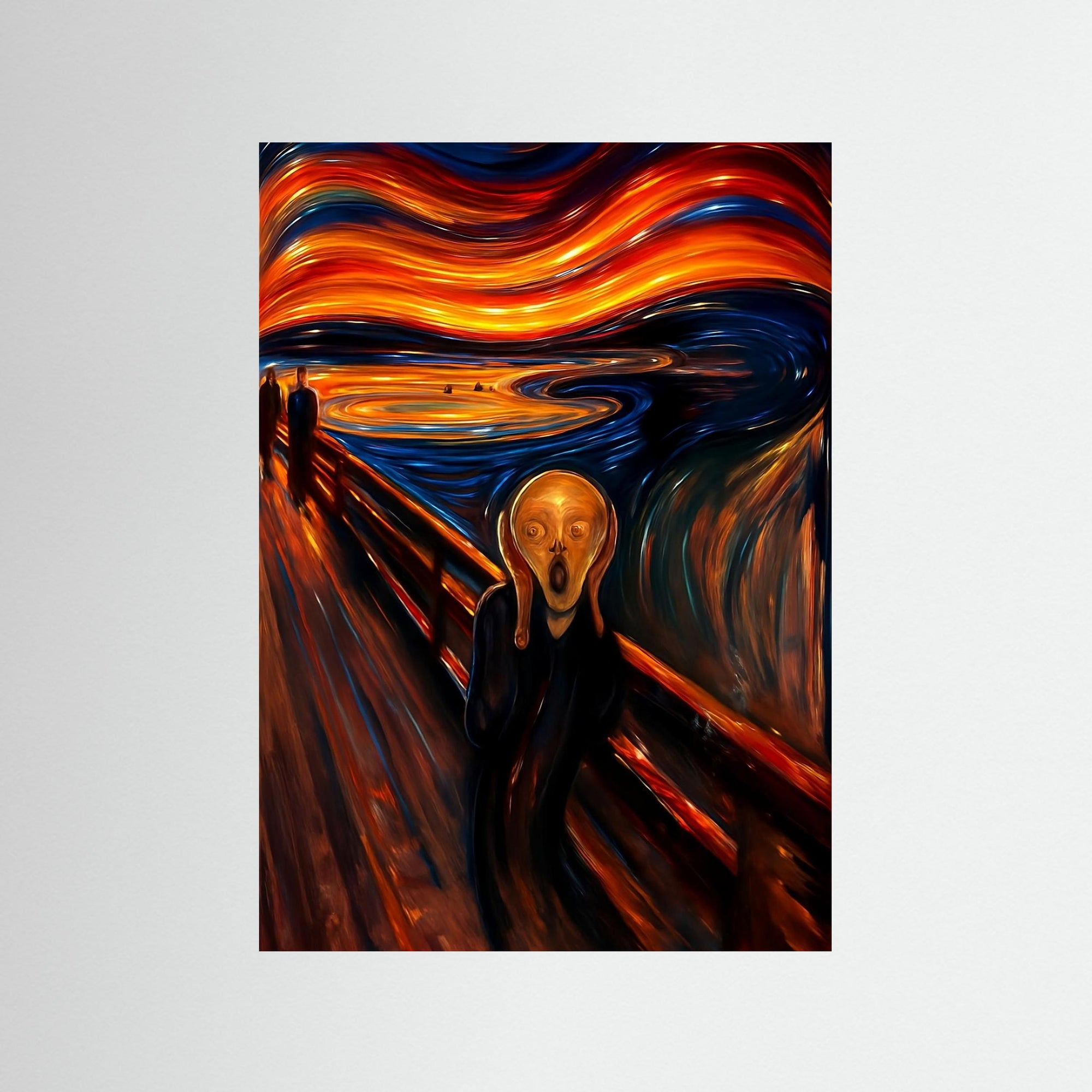 Scream Echo als rahmenlose Wandkunst