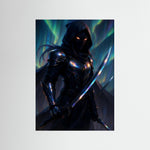 Shadowblade als rahmenlose Wandkunst