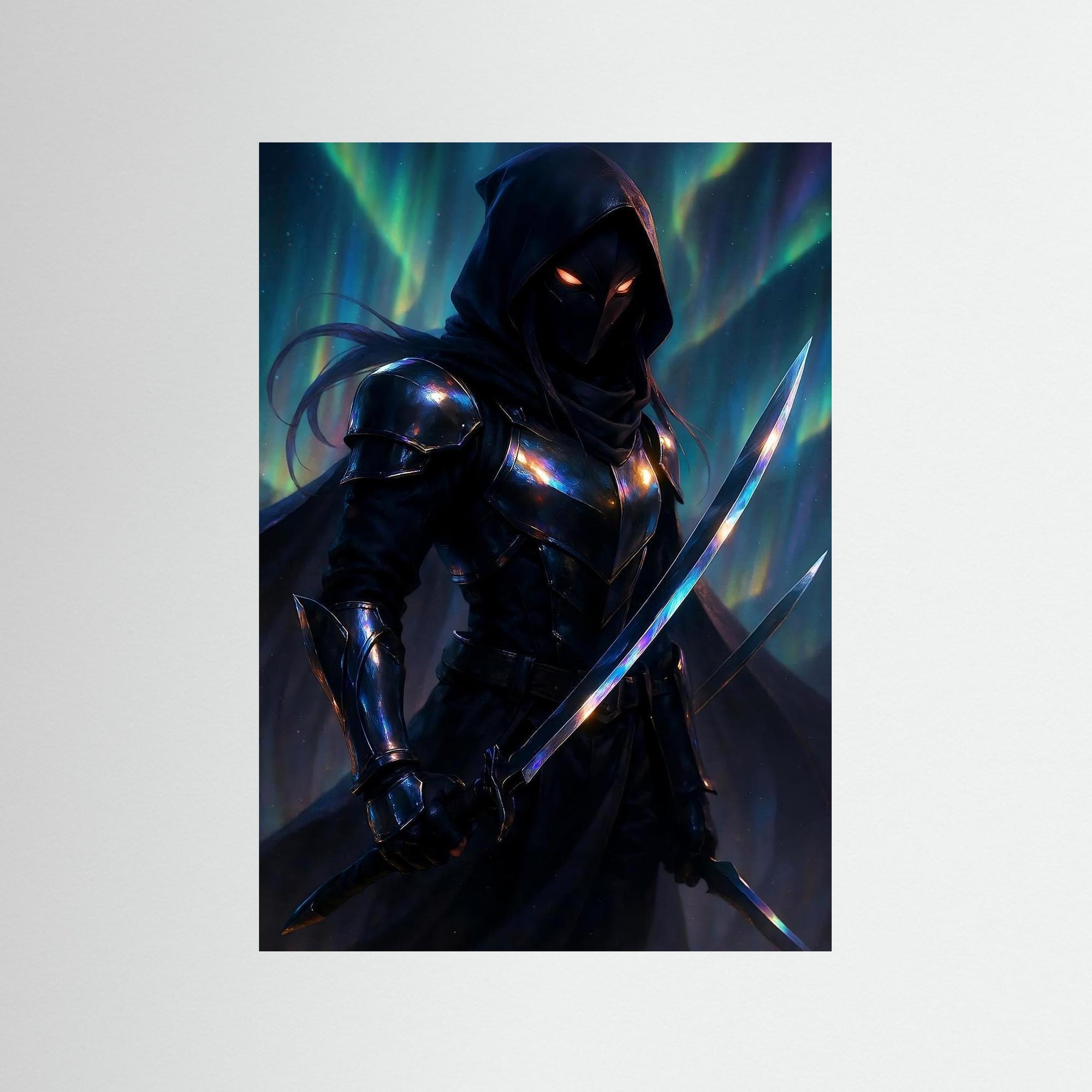 Shadowblade als rahmenlose Wandkunst