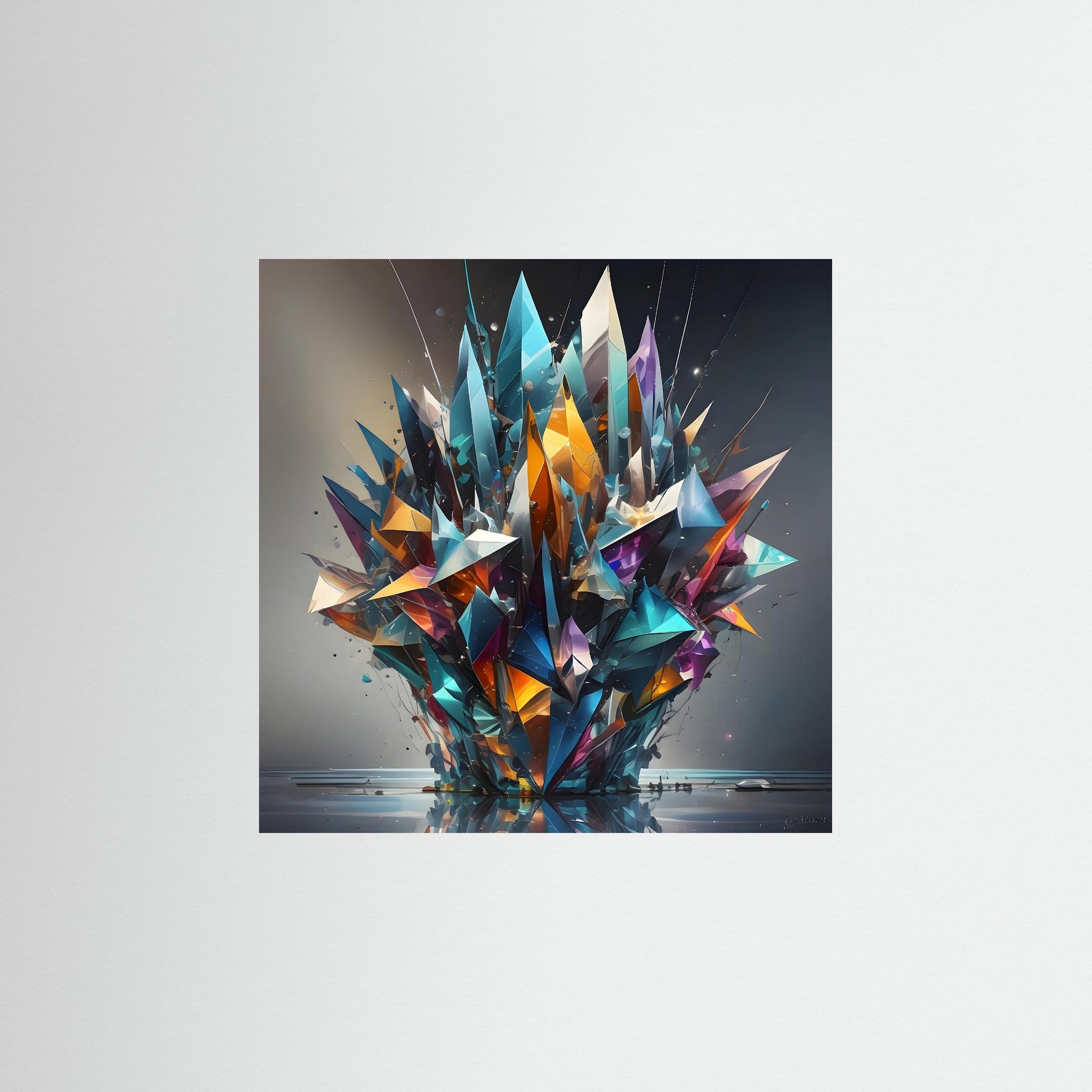 Shards of Creation als rahmenlose Wandkunst