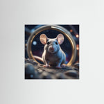 Space Mouse als rahmenlose Wandkunst