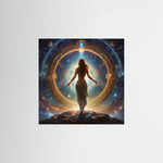 Stargate Oracle als rahmenlose Wandkunst
