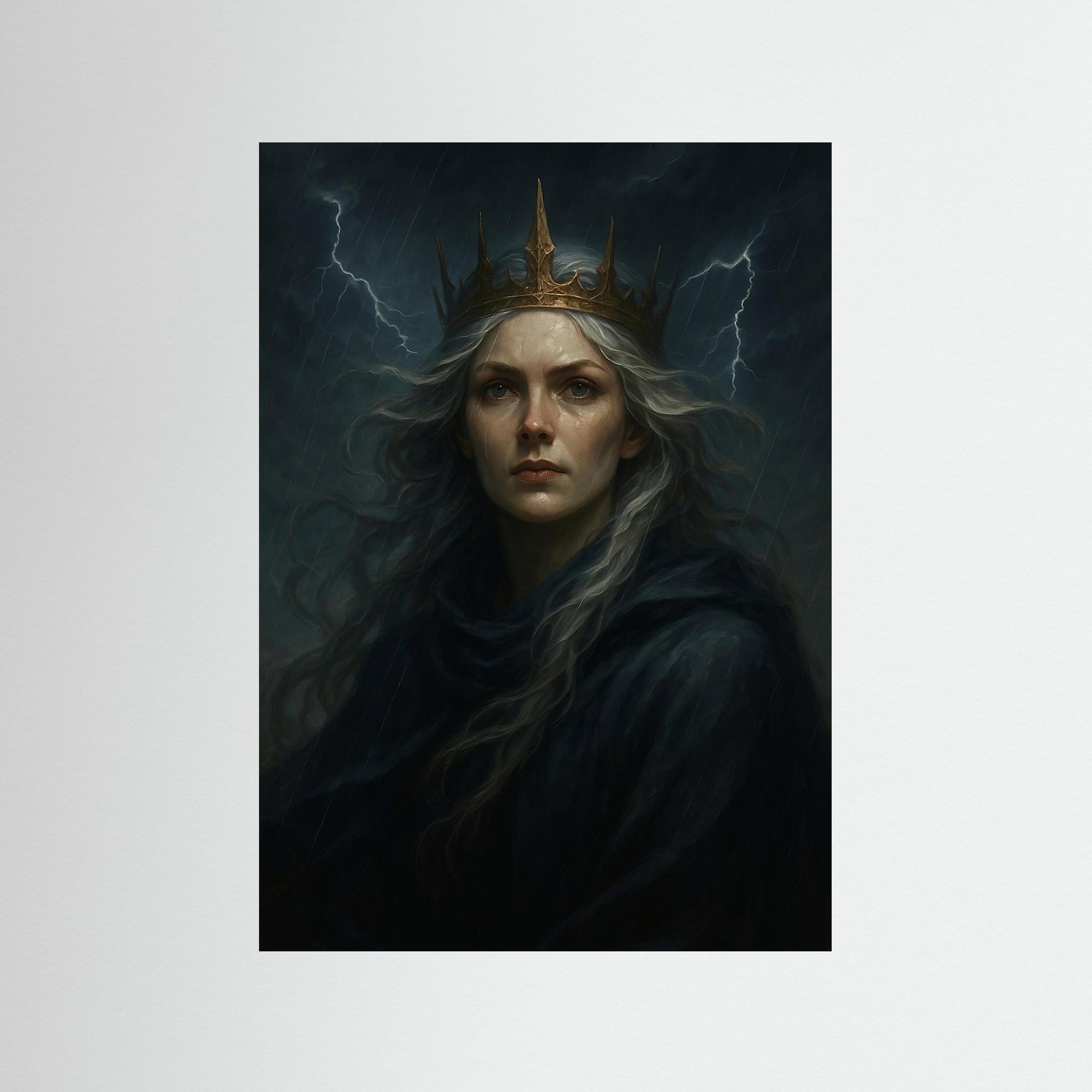 Storm Crown als rahmenlose Wandkunst