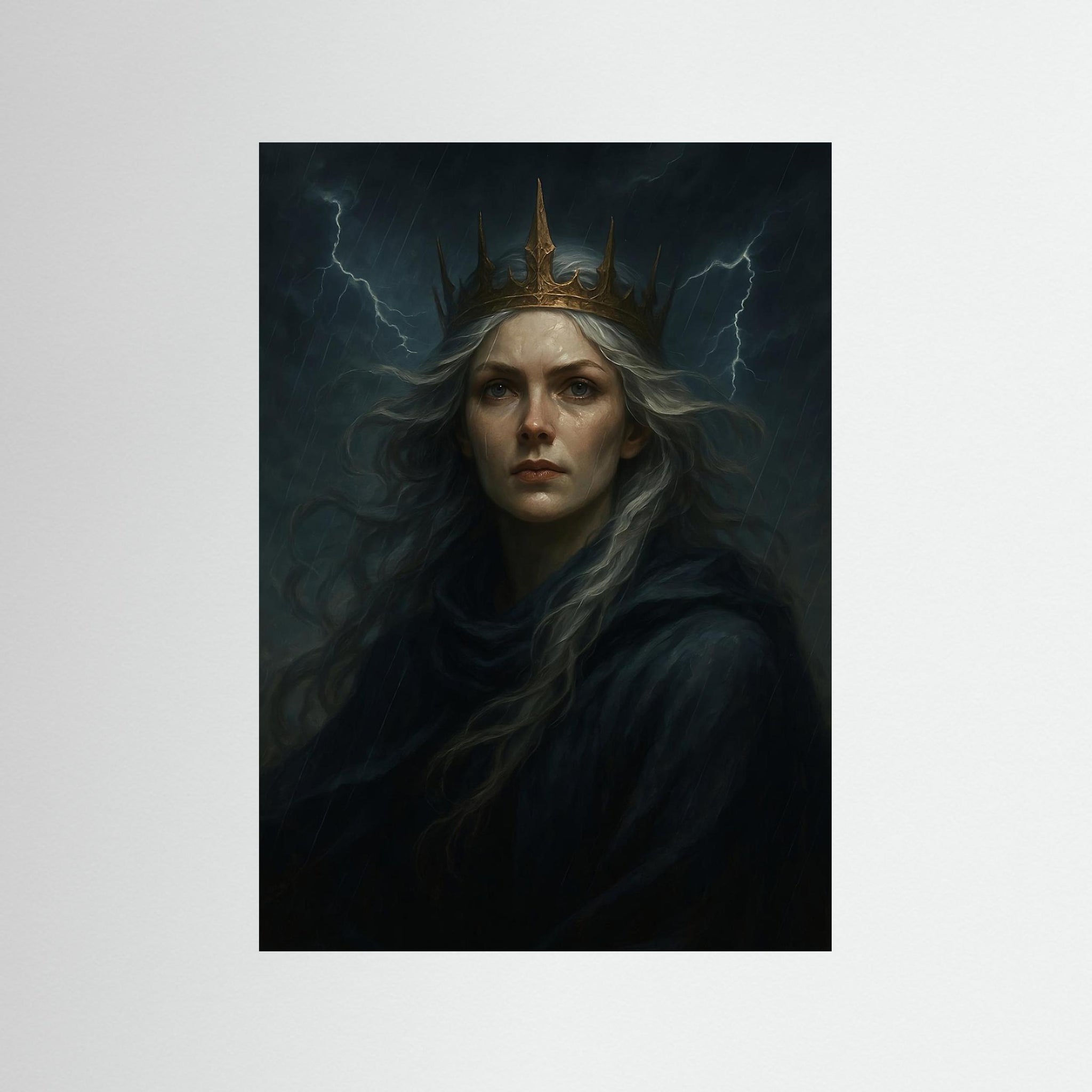 Storm Crown als rahmenlose Wandkunst