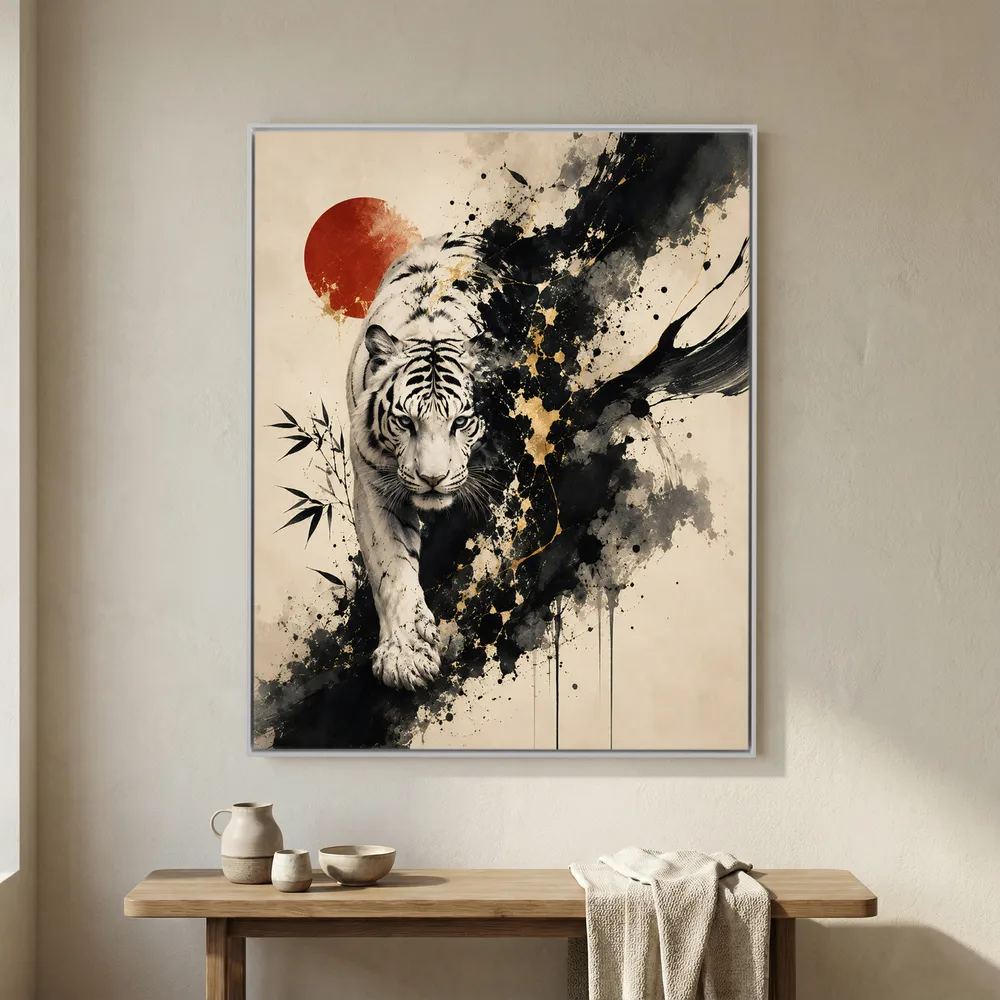 The White Guardian als Leinwandbild
