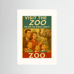 The Zoo als rahmenlose Wandkunst