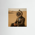 Timebound Identity als rahmenlose Wandkunst