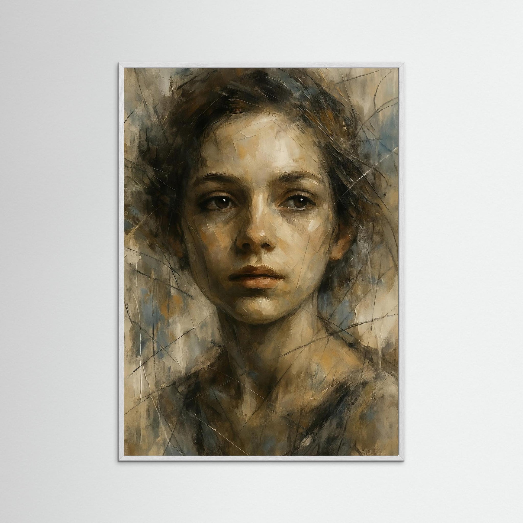 Echoes of Stillness – AI Art (Print)