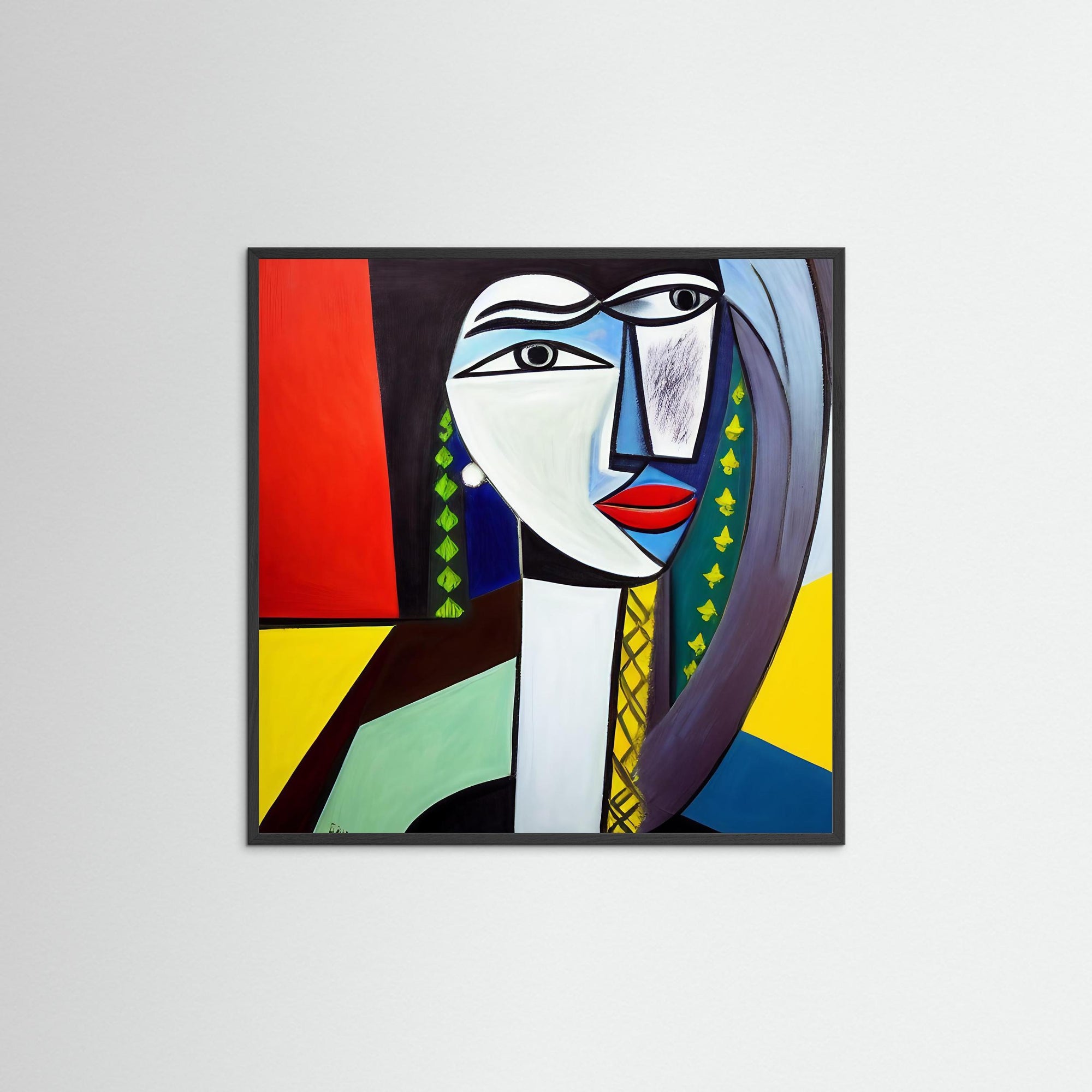 Gewagtes Aussehen – AI Art (Print)