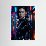 Neon Edge – AI Art (Print)