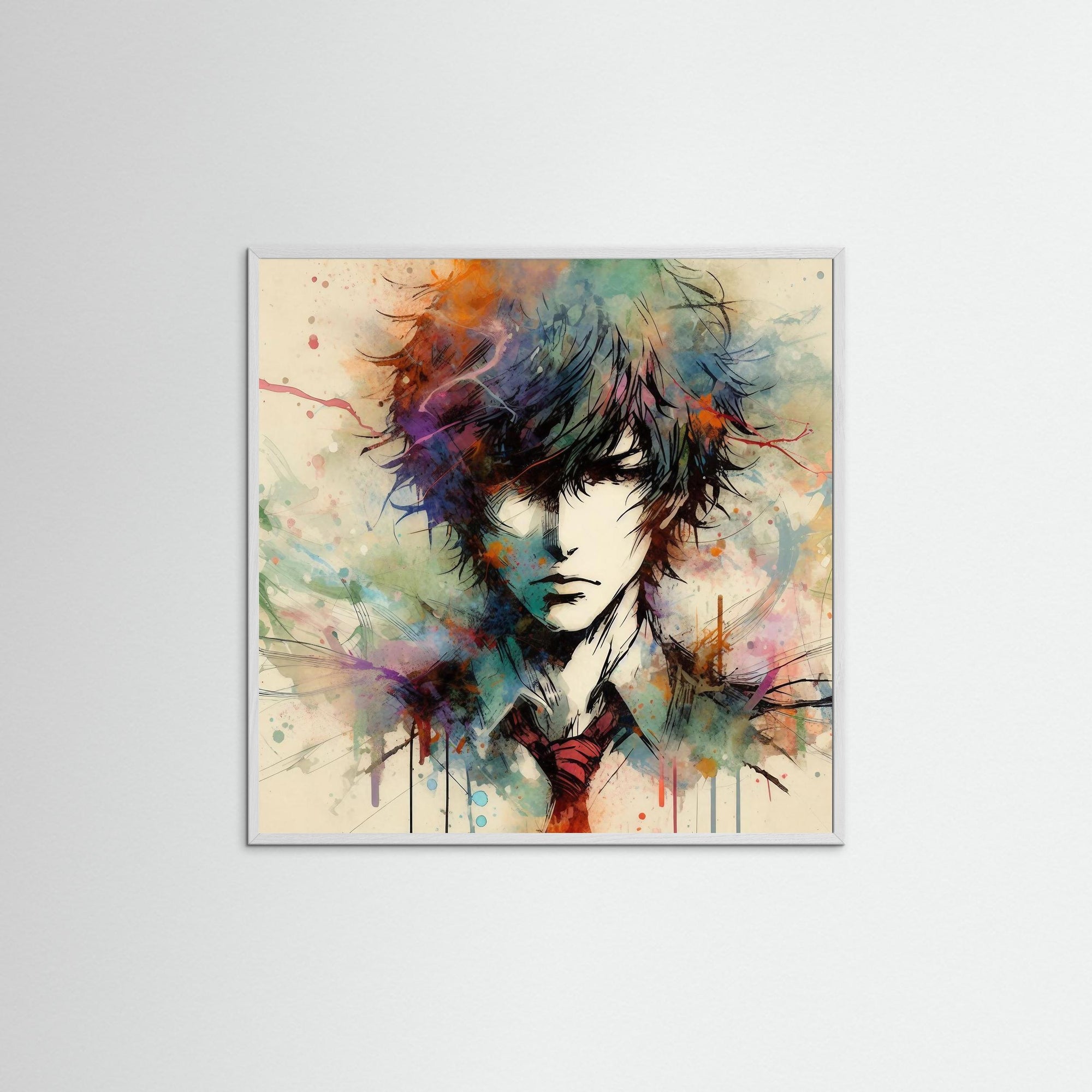 Ink Rebellion – AI Art (Print)