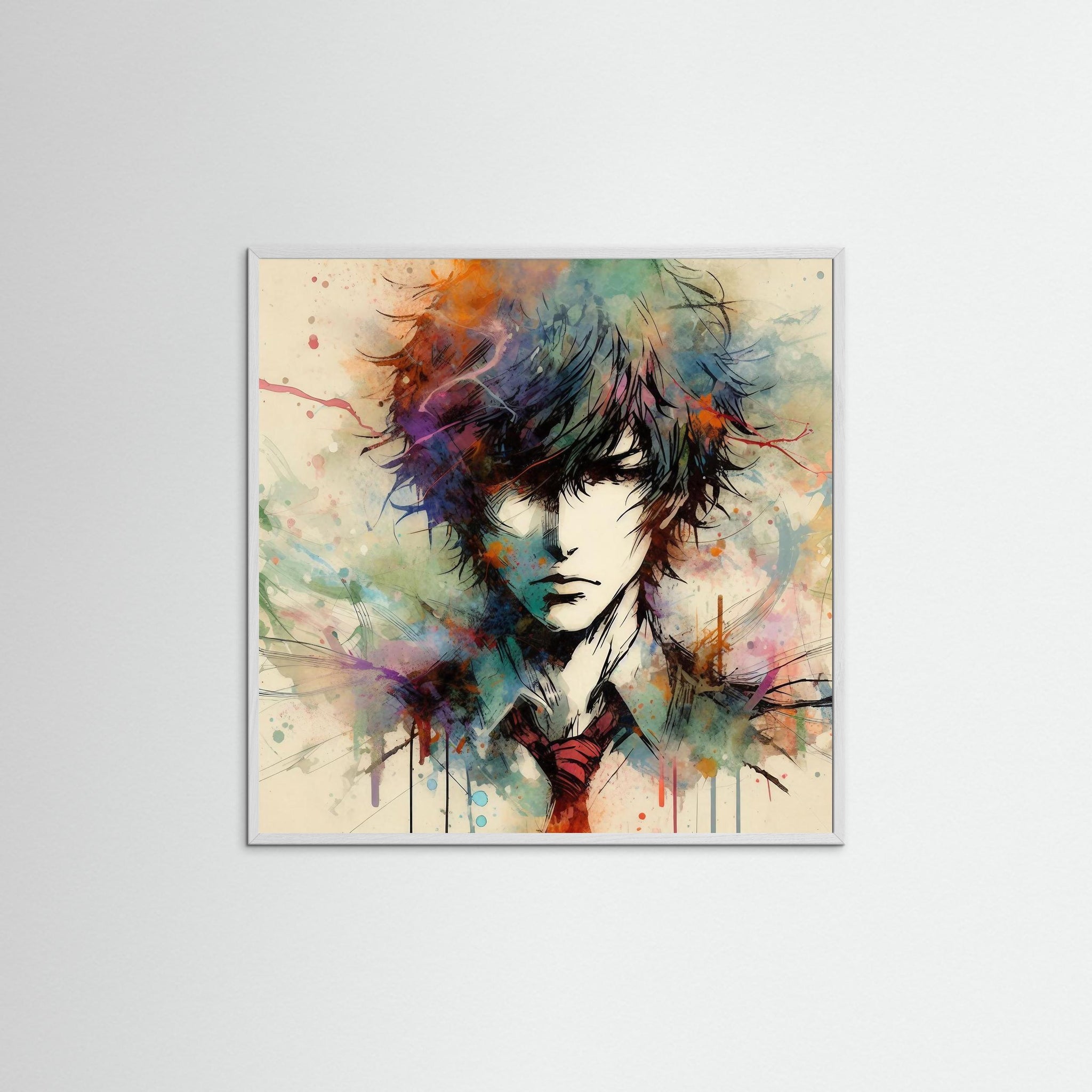 Ink Rebellion – AI Art (Print)