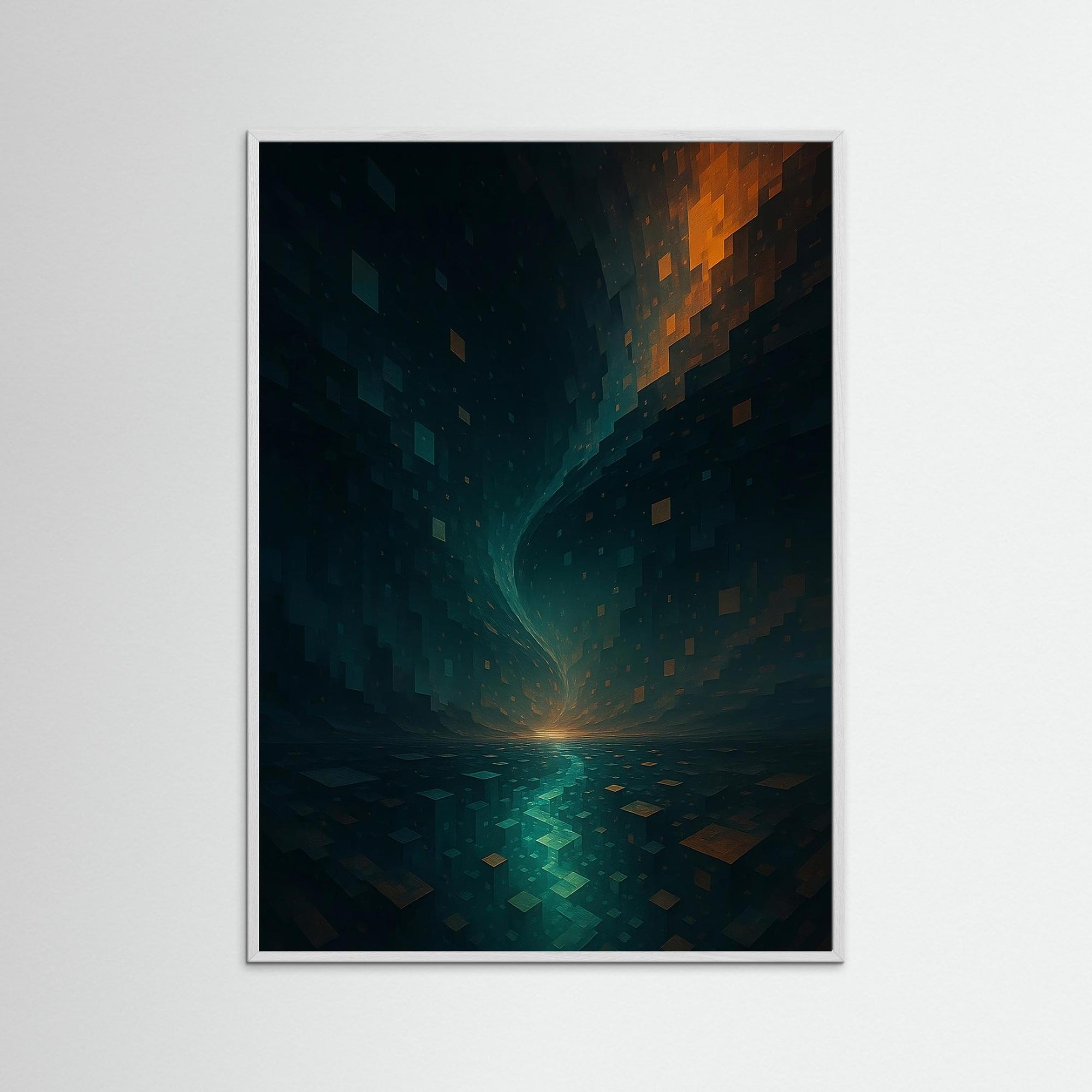 Digital Horizon – AI Art (Print)