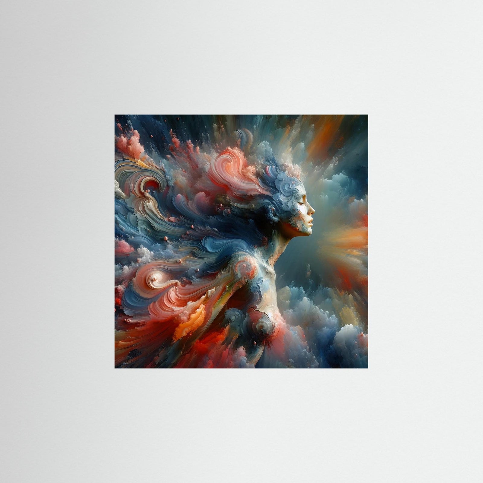 Breath of Creation – AI Art (Print)