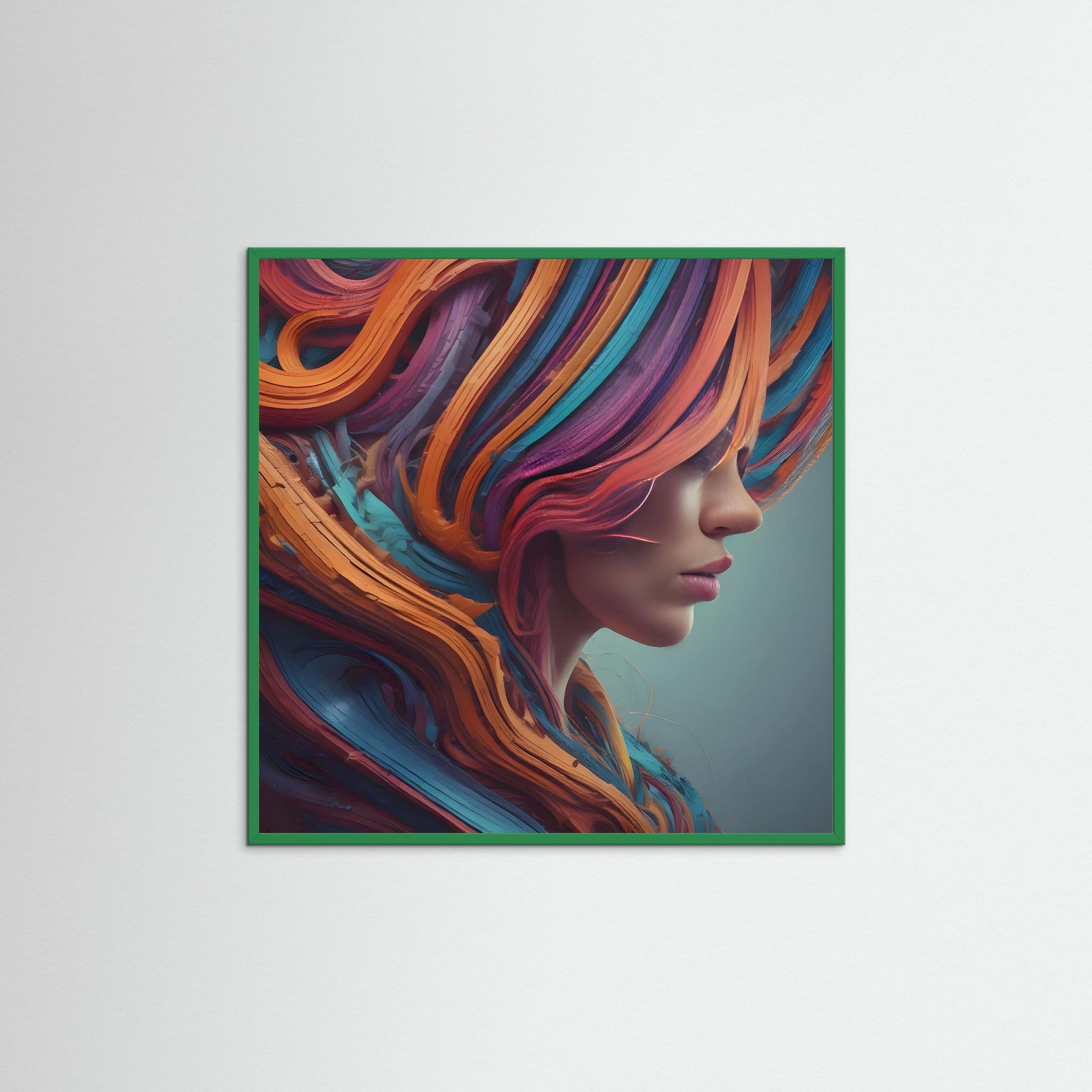 Colour of Life – AI Art (Print)