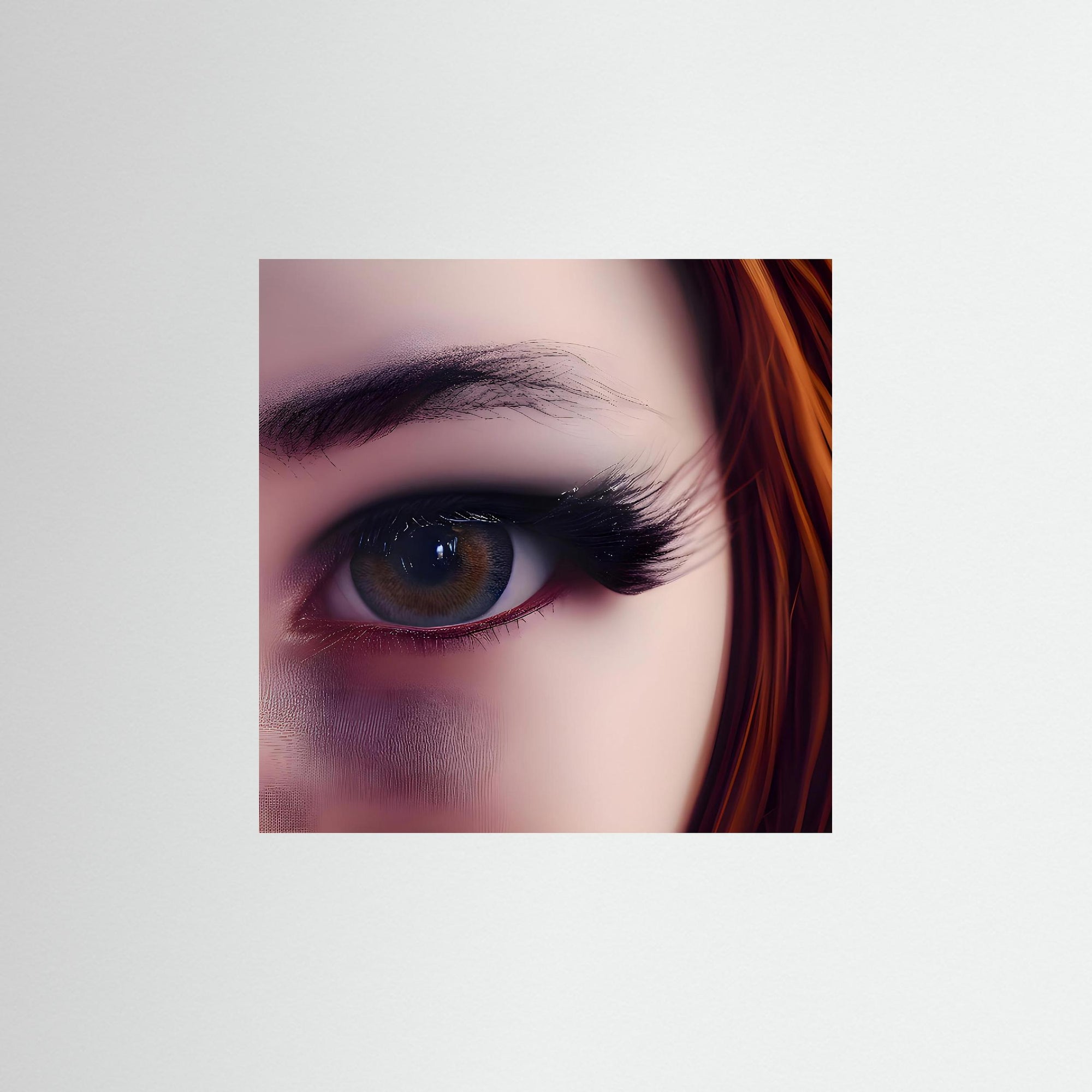 Watch in my Eyes als rahmenlose Wandkunst