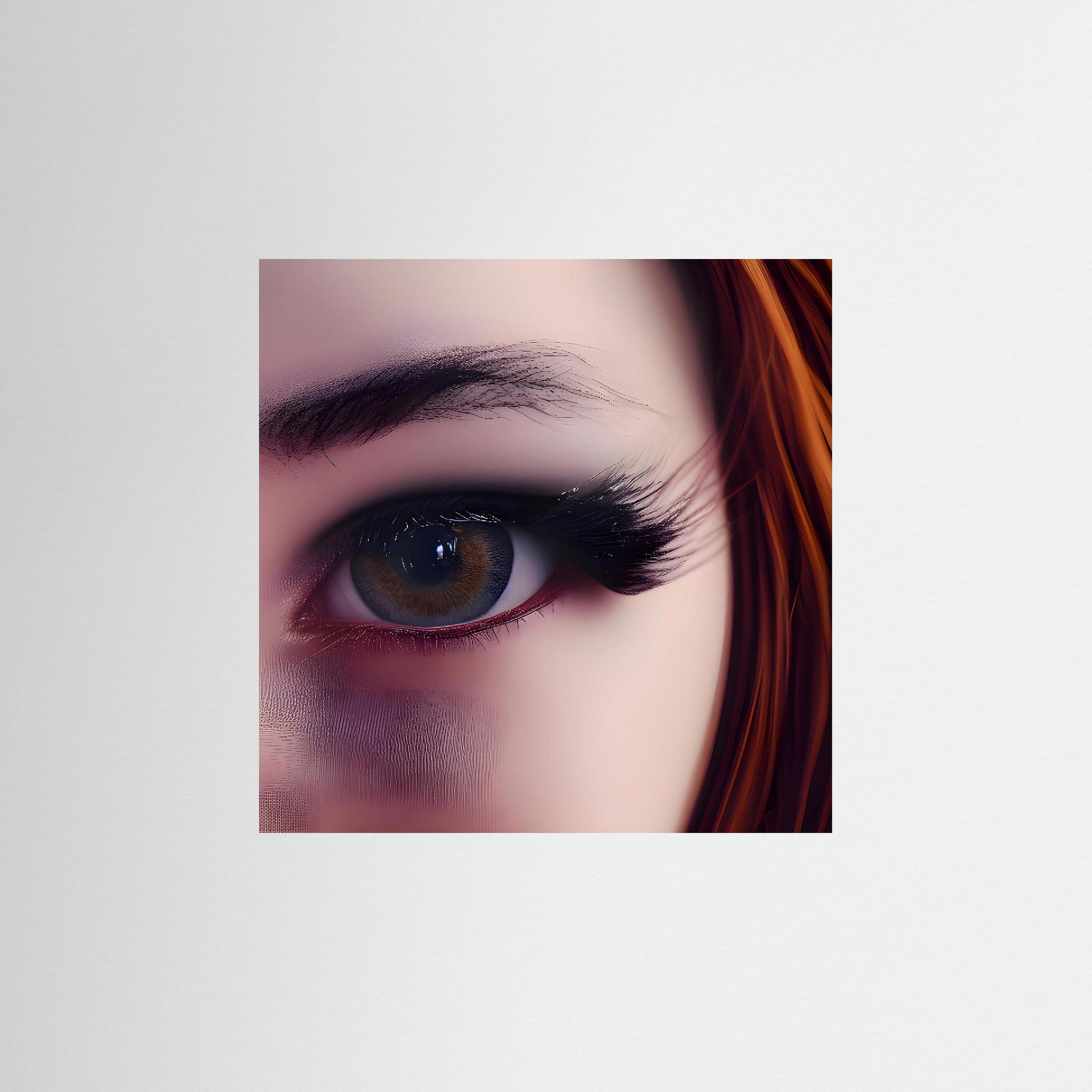 Watch in my Eyes als rahmenlose Wandkunst