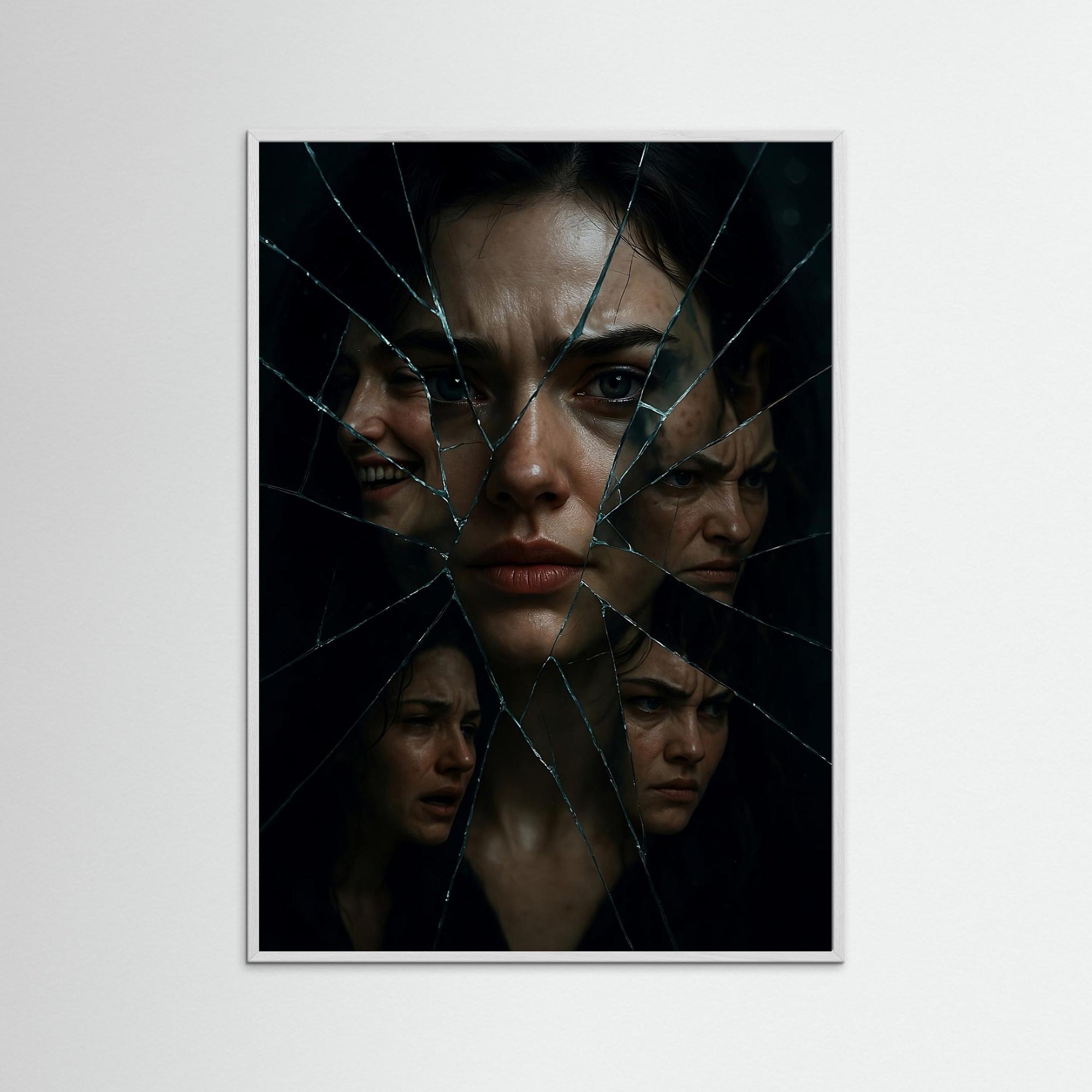 Fractured – AI Art (Print)