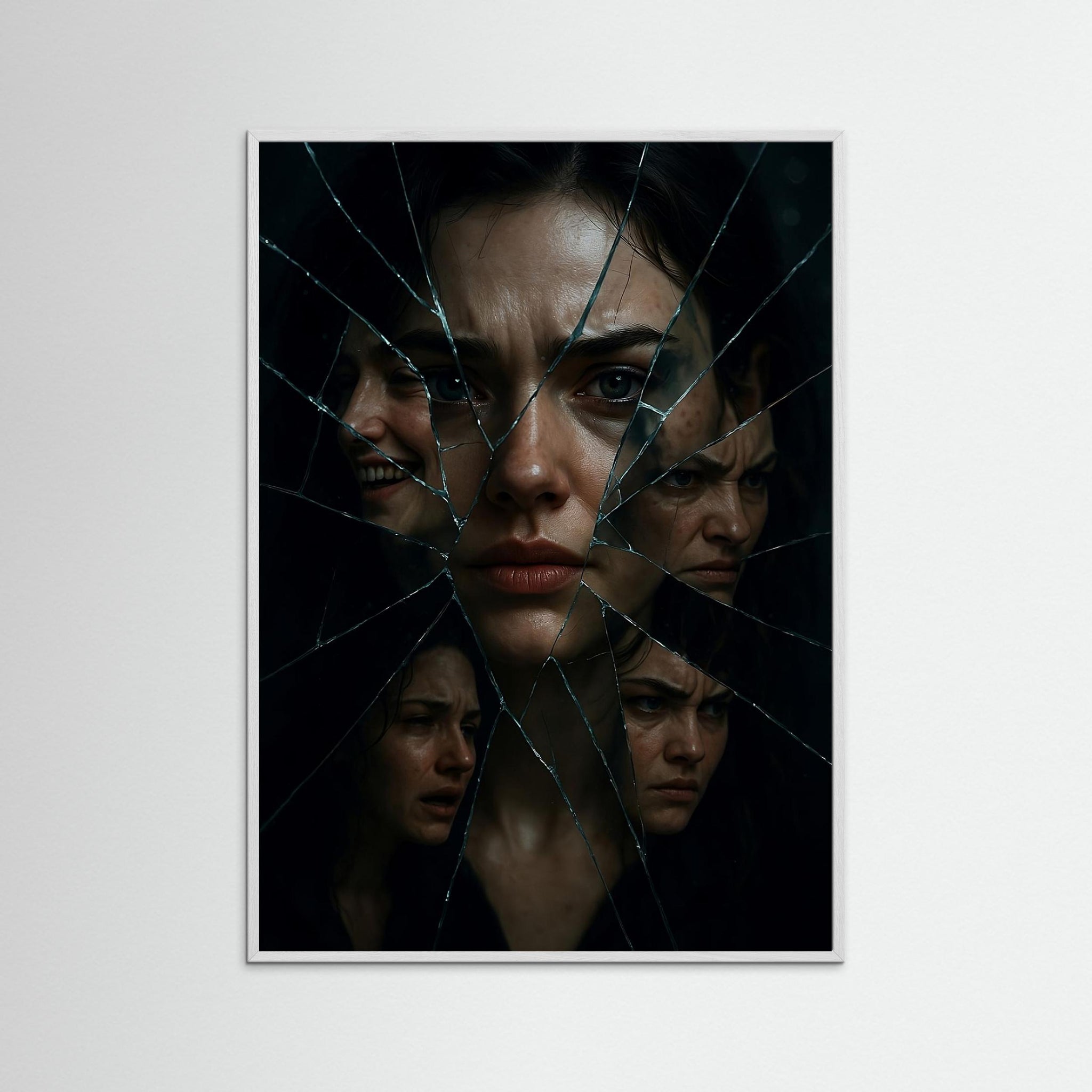 Fractured – AI Art (Print)