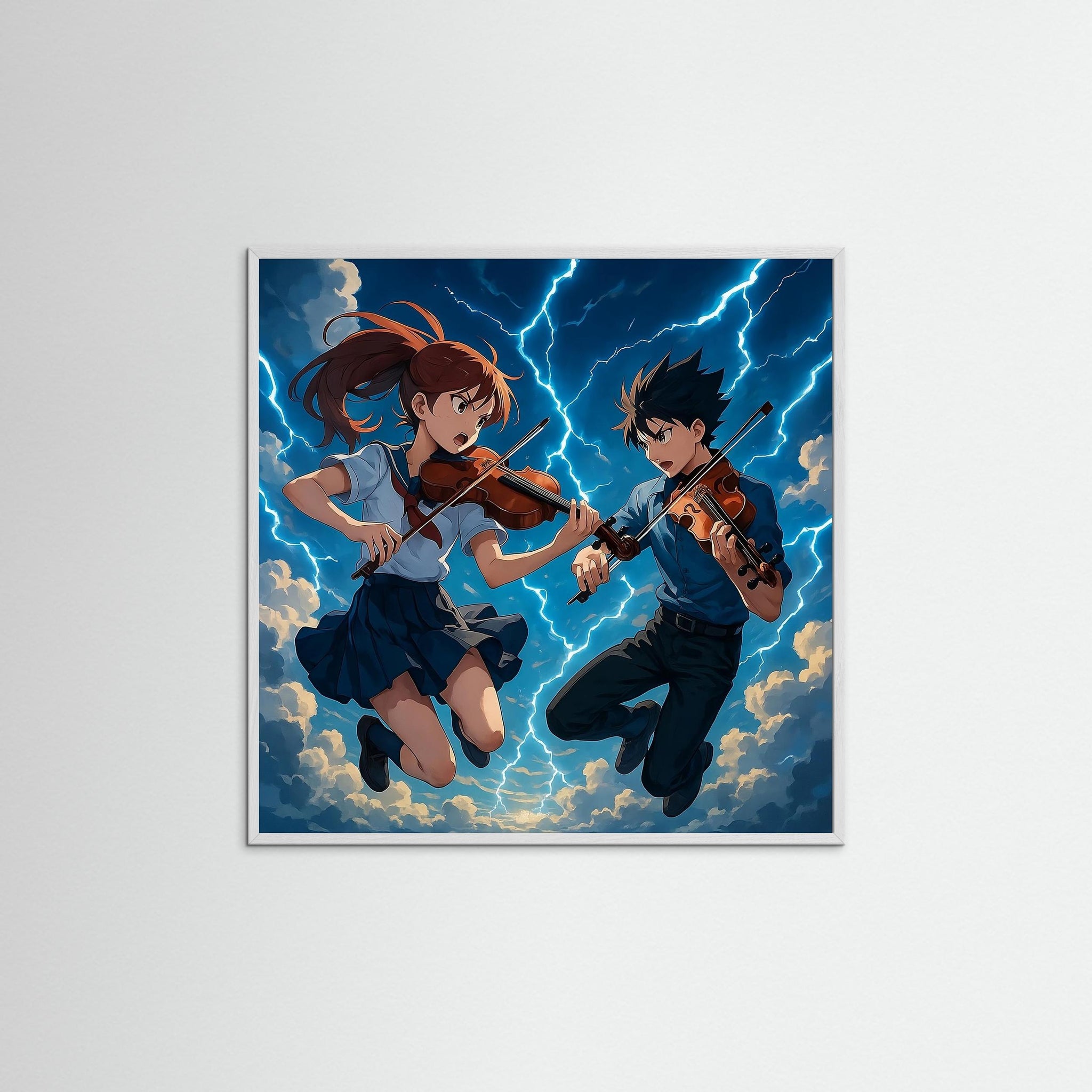 Music Battle – AI Art (Print)