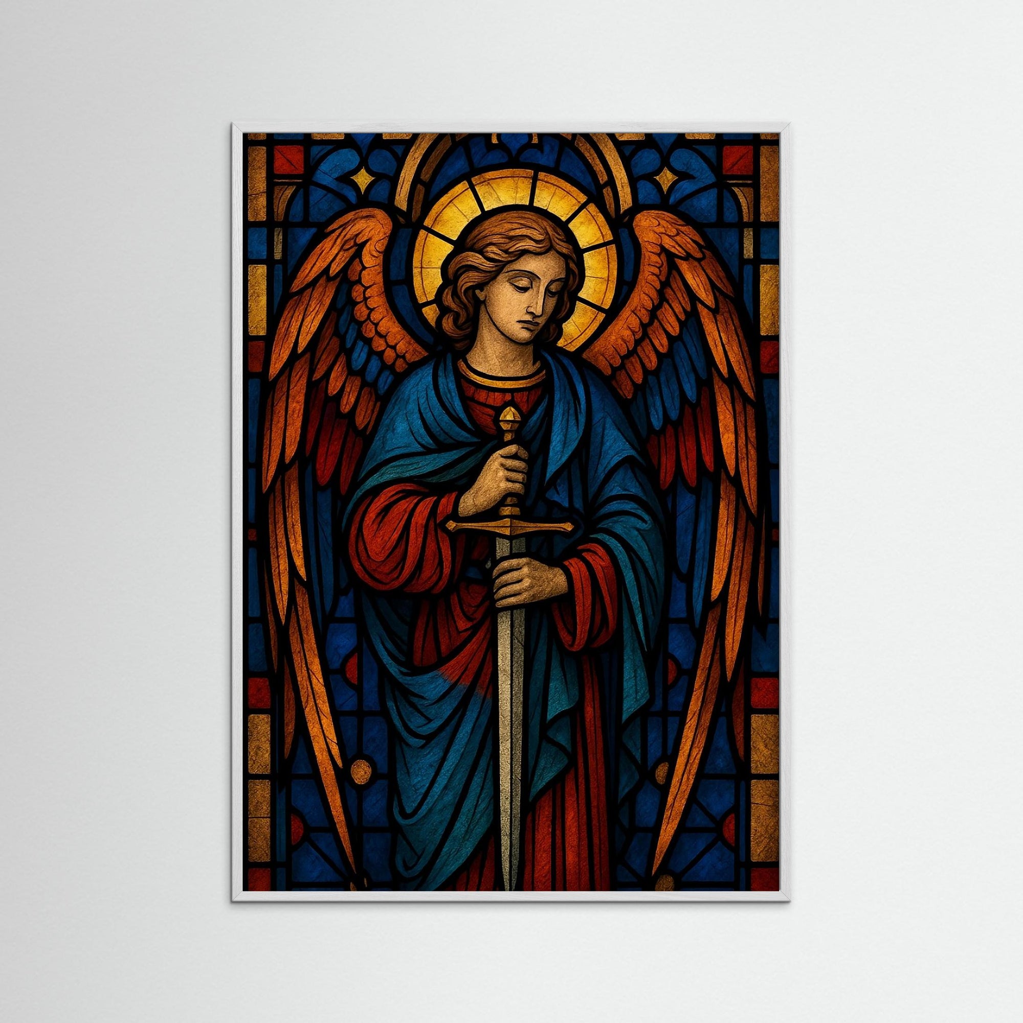 Divine Sentinel – AI Art (Print)