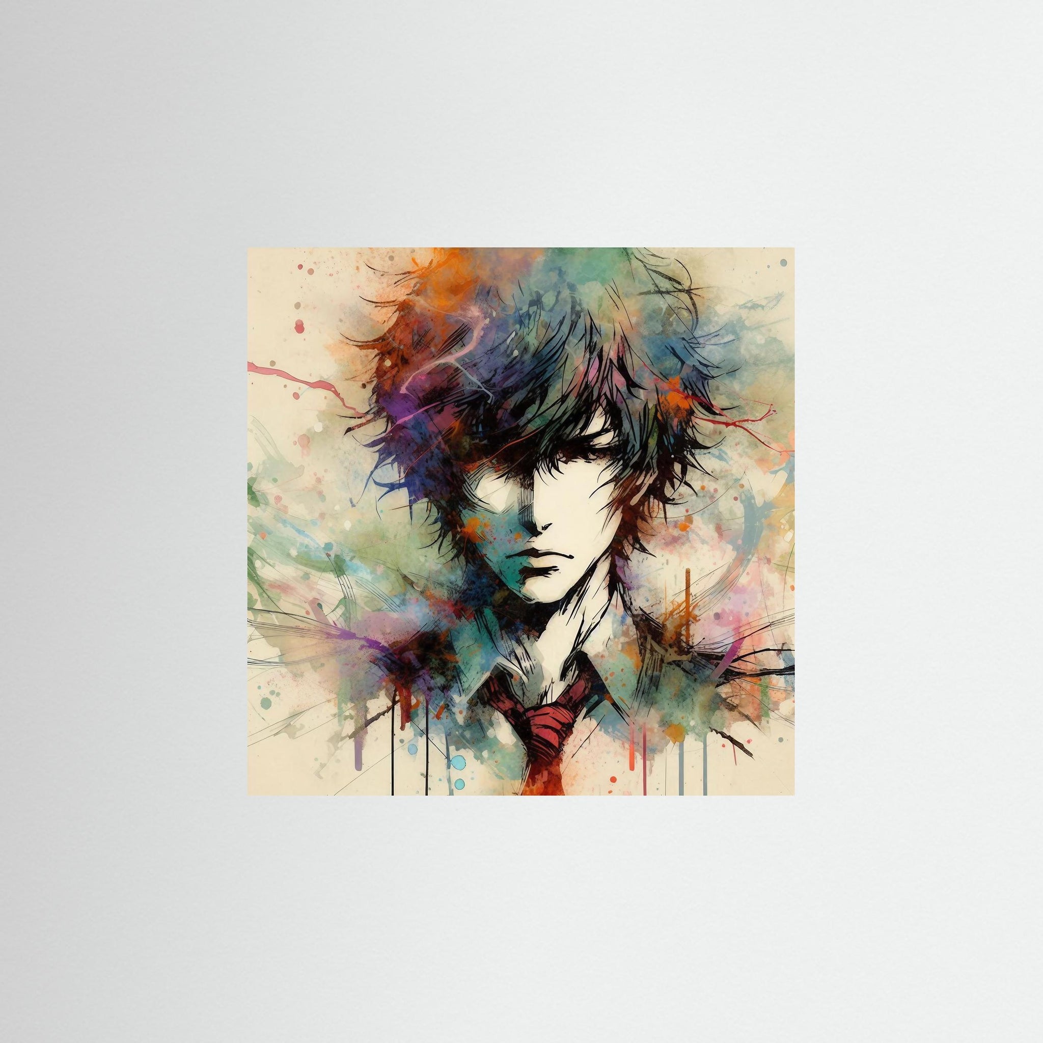 Ink Rebellion – AI Art (Print)