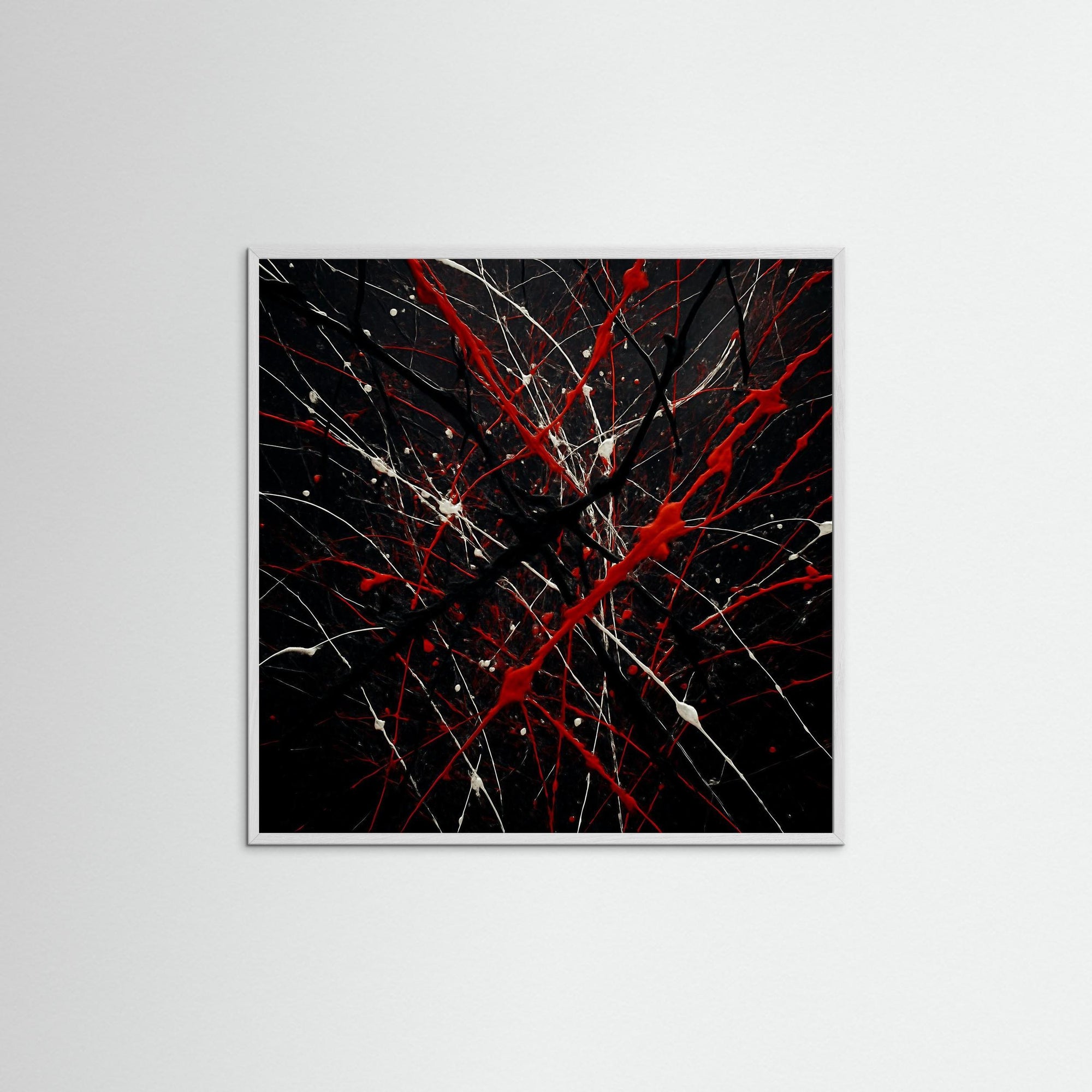 Chaos Strings – AI Art (Print)
