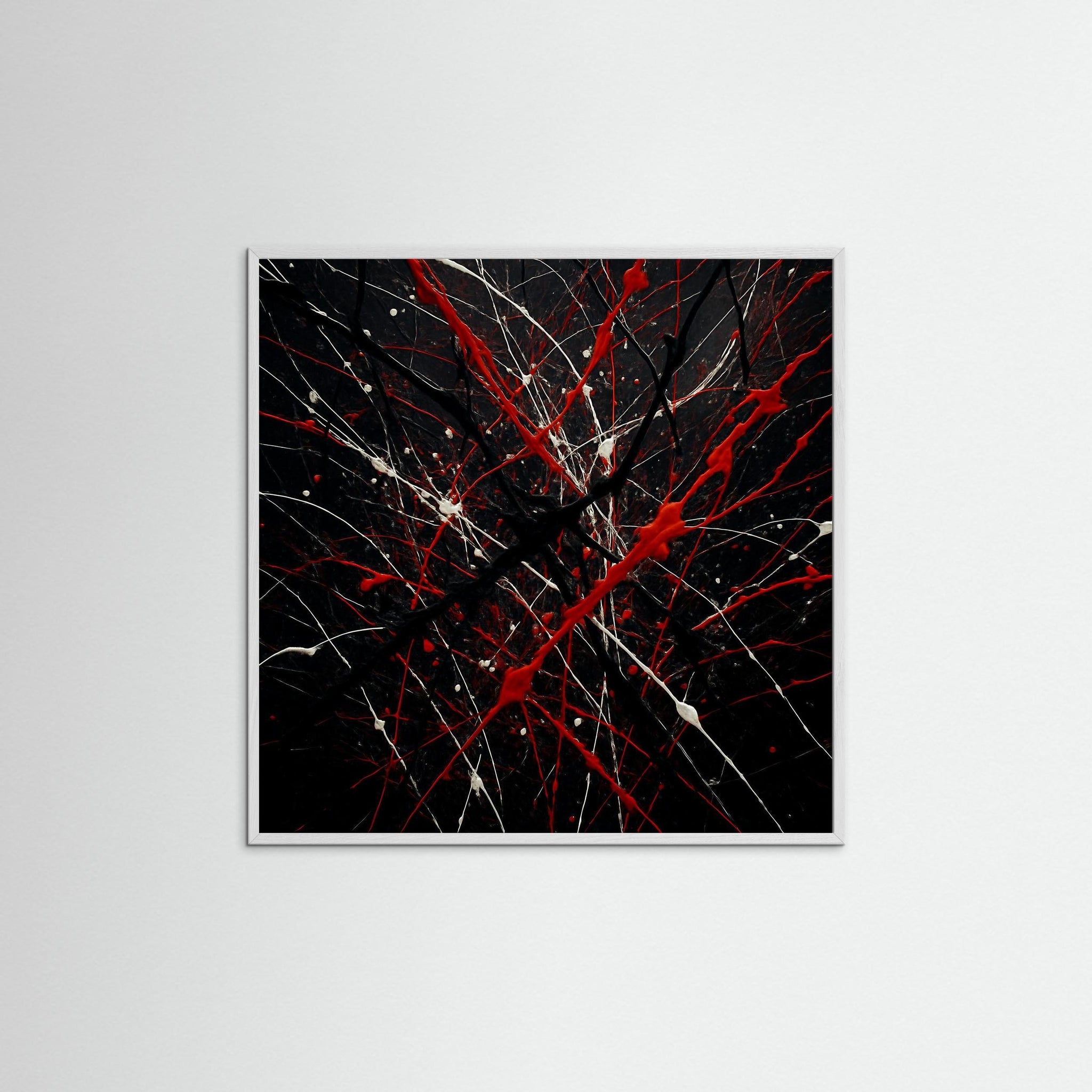 Chaos Strings – AI Art (Print)