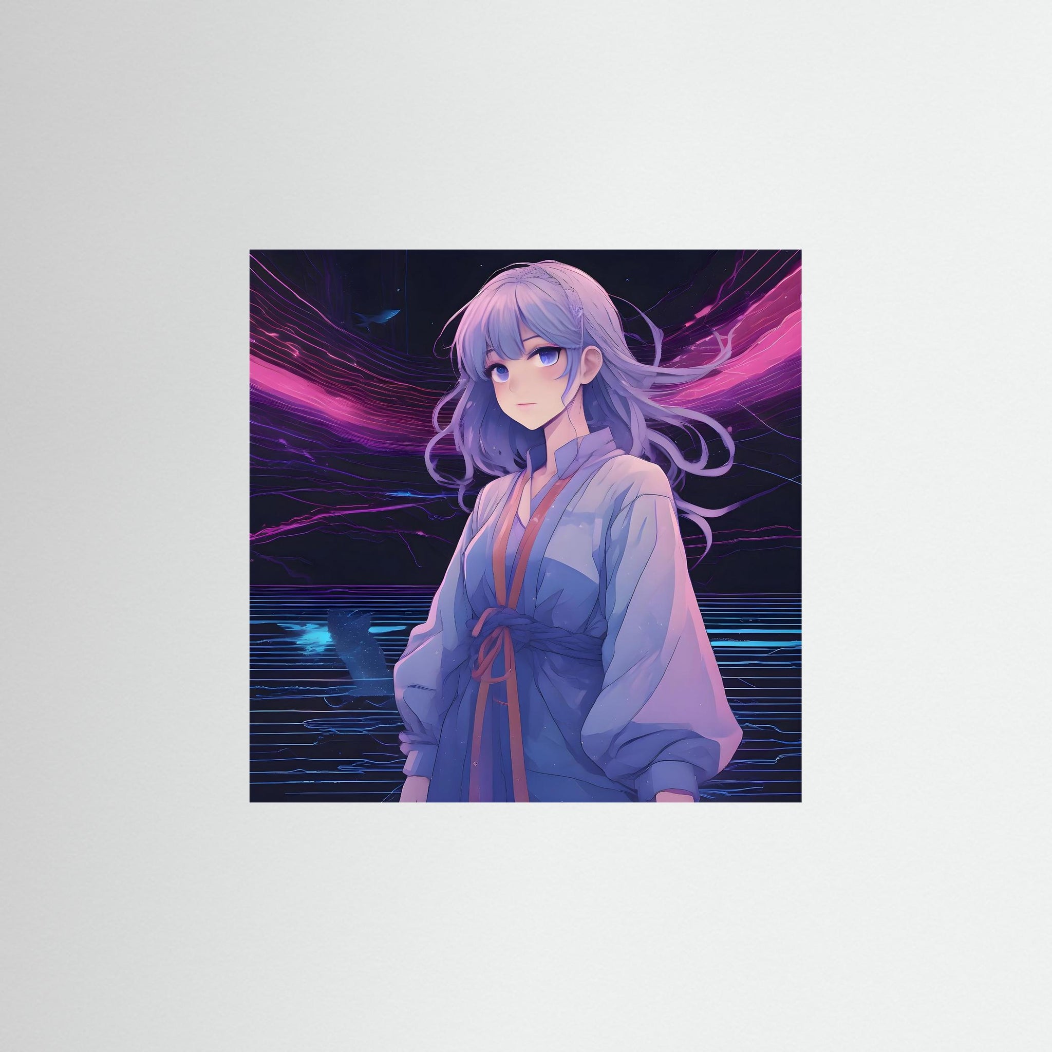 Celestial Flow – AI Art (Print)