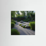 Zen Flow als rahmenlose Wandkunst
