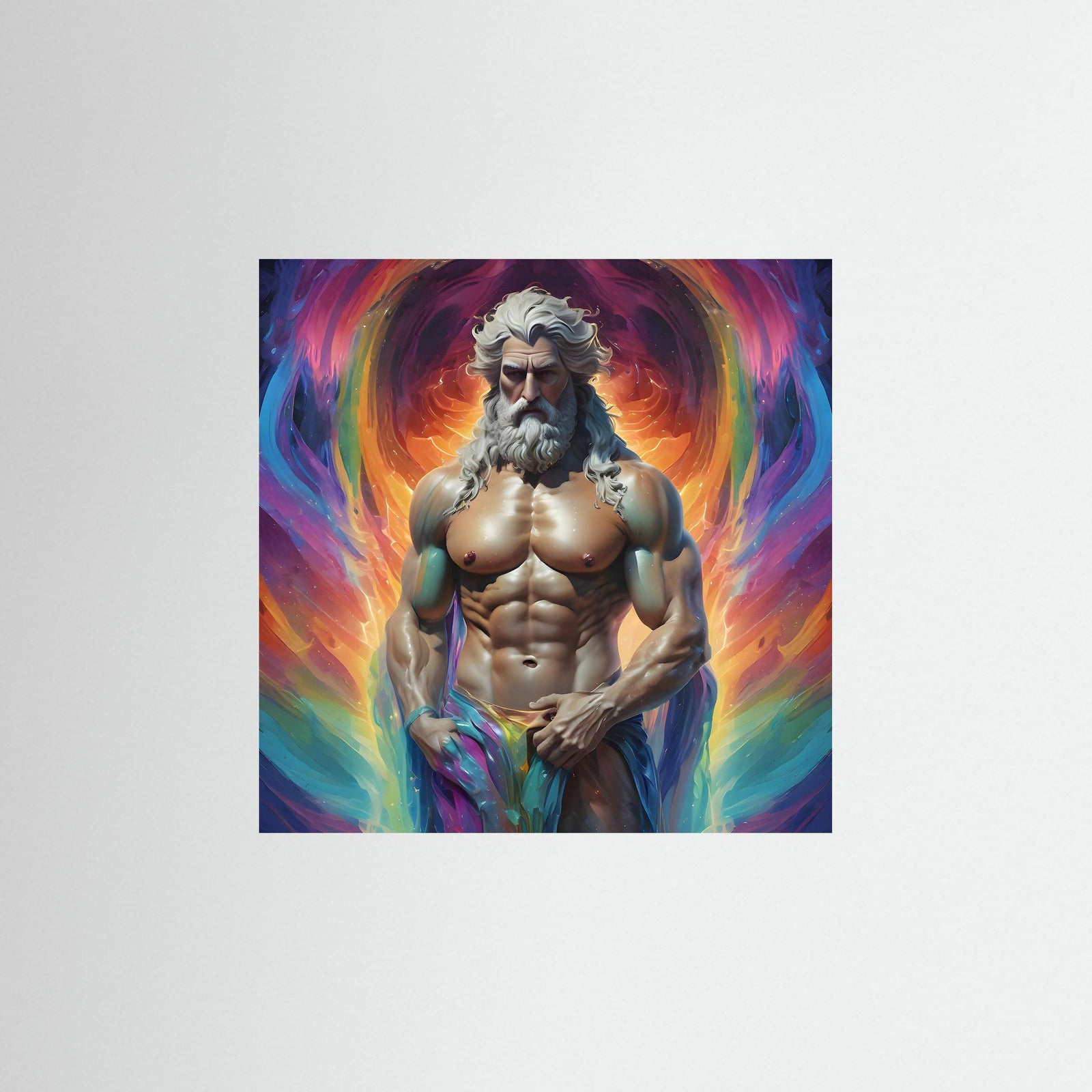 Zepharion als rahmenlose Wandkunst