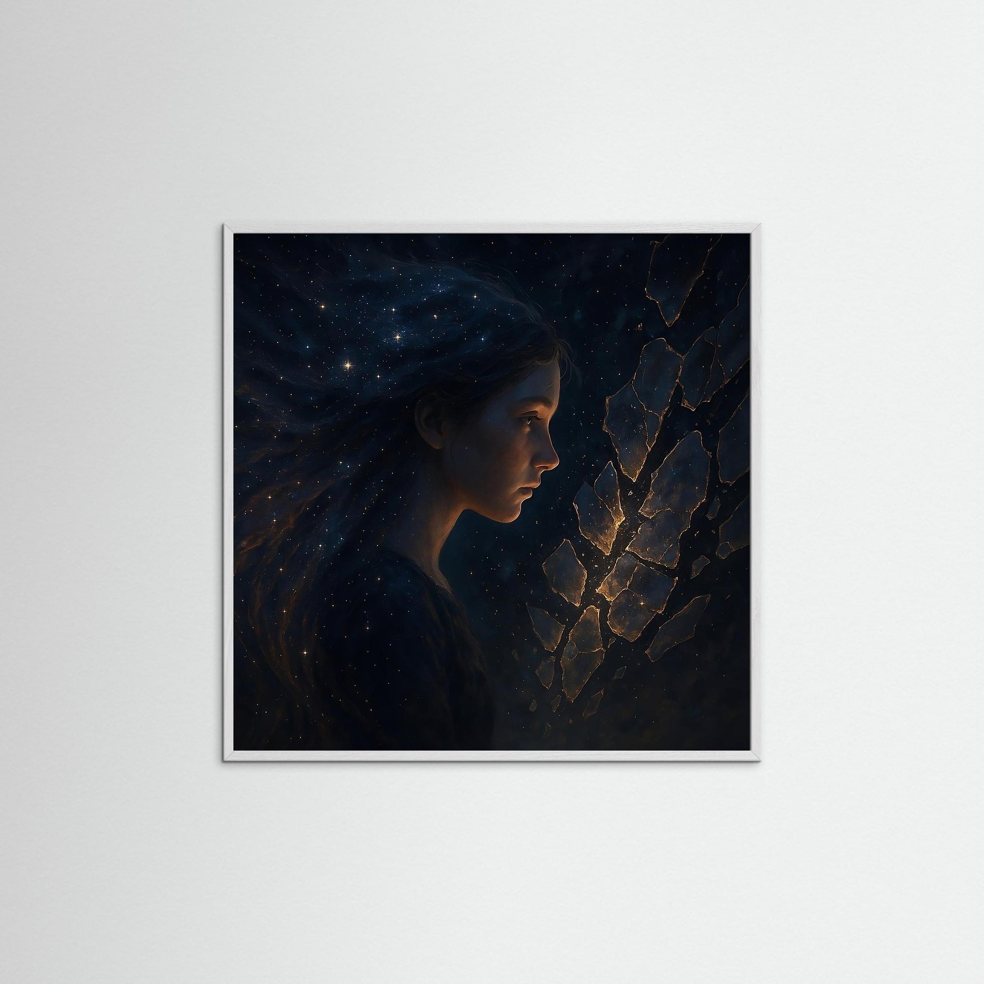 Fragments of the Cosmos – AI Art (Print)