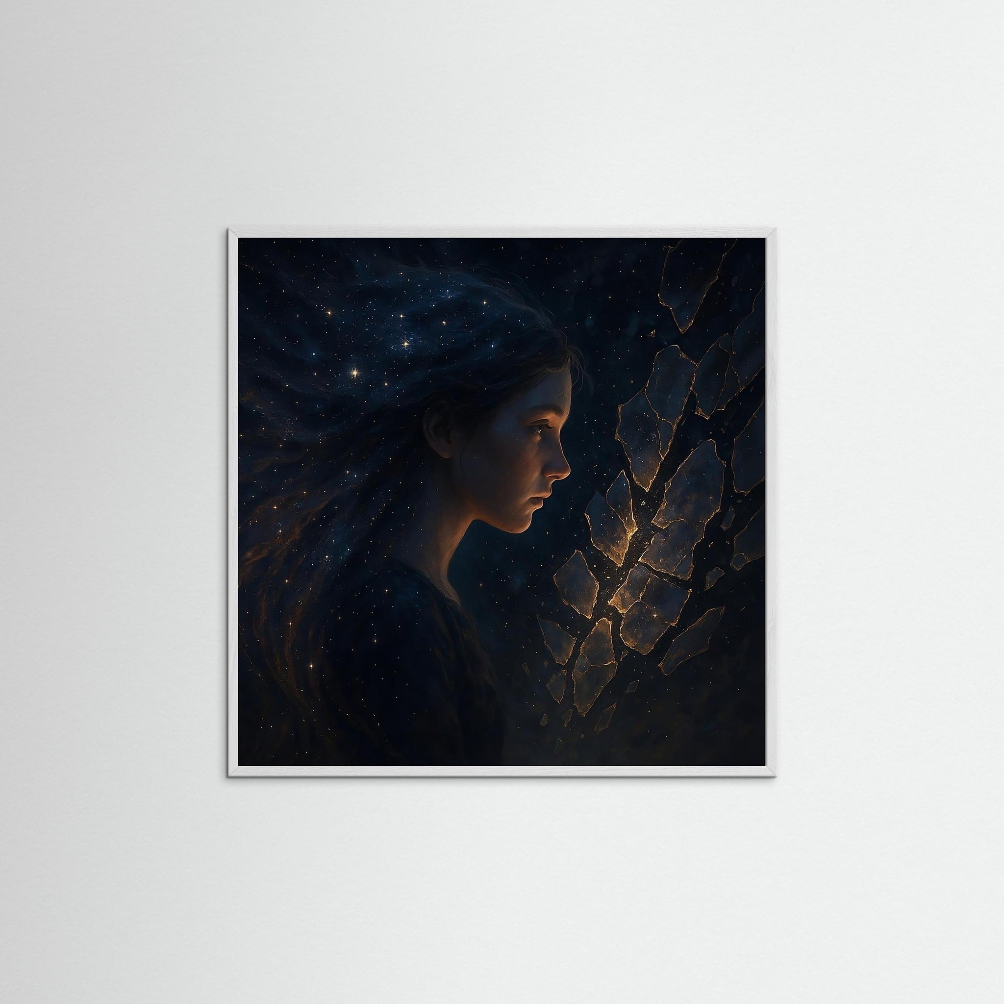 Fragments of the Cosmos – AI Art (Print)